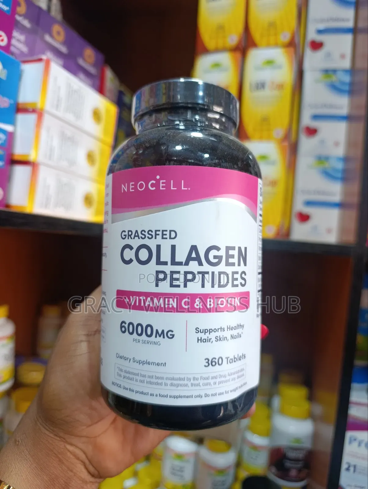 Neocell Grassfed Collagen Peptide 360tablets