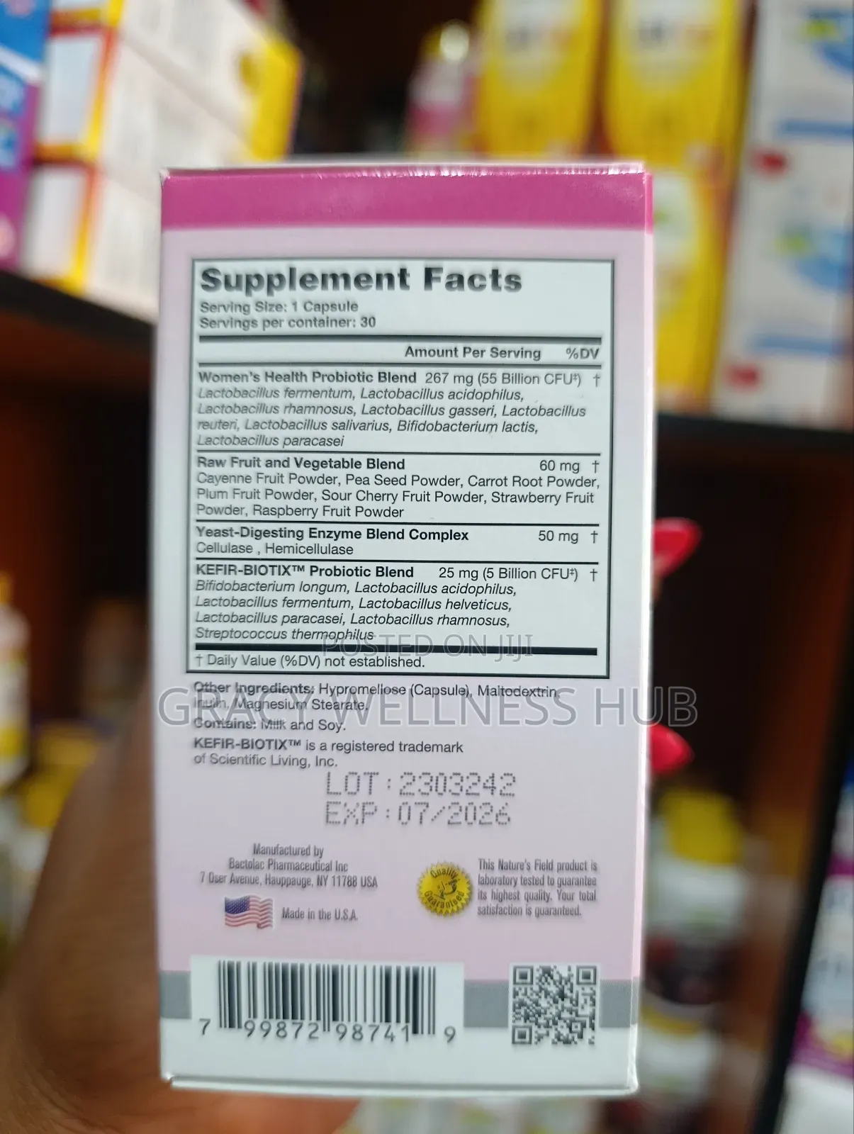 Women's Once Daily Vaginal Care Probiotics