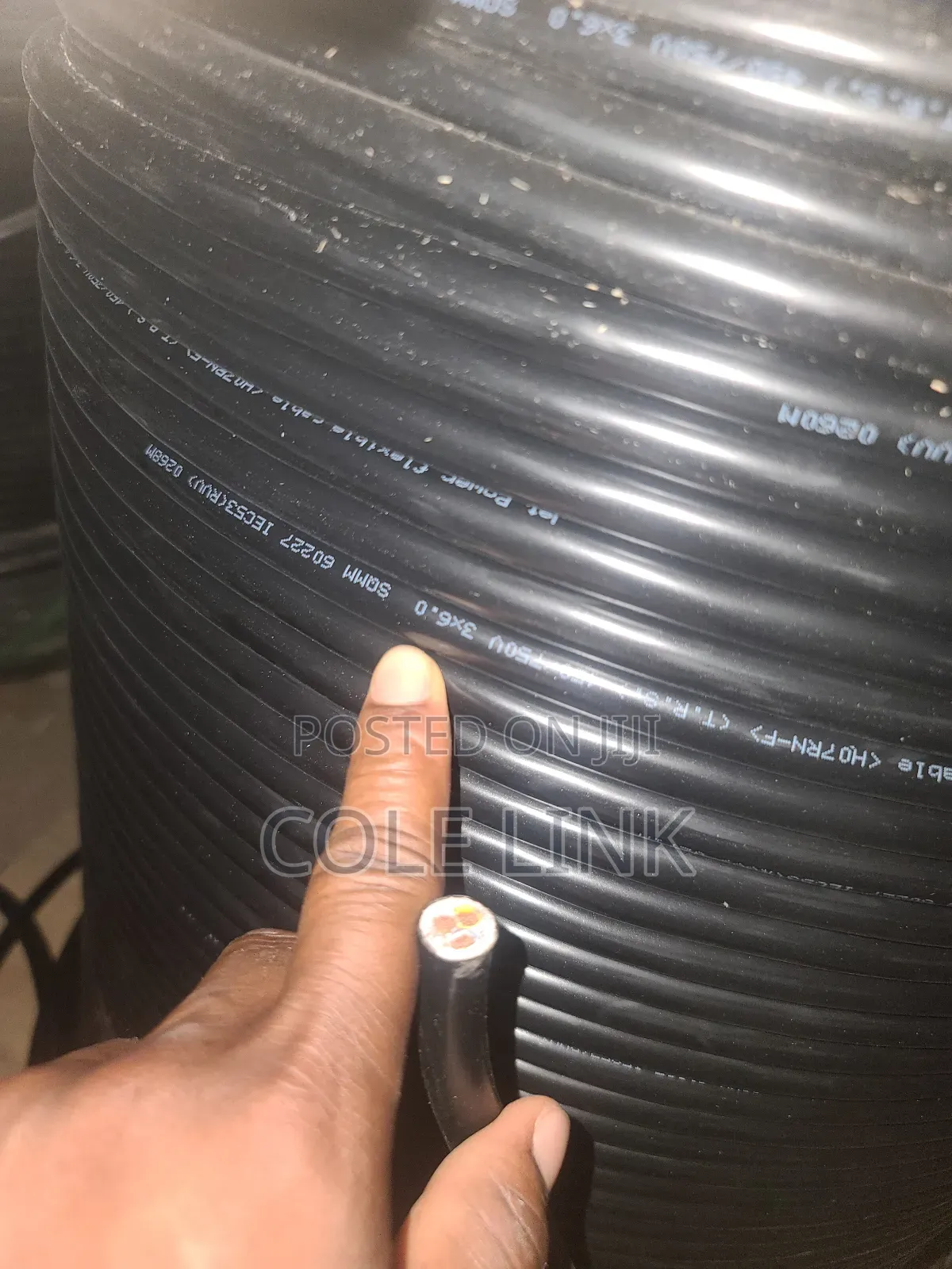 6mm 3core Flexible Wire D.C (T.R.S)