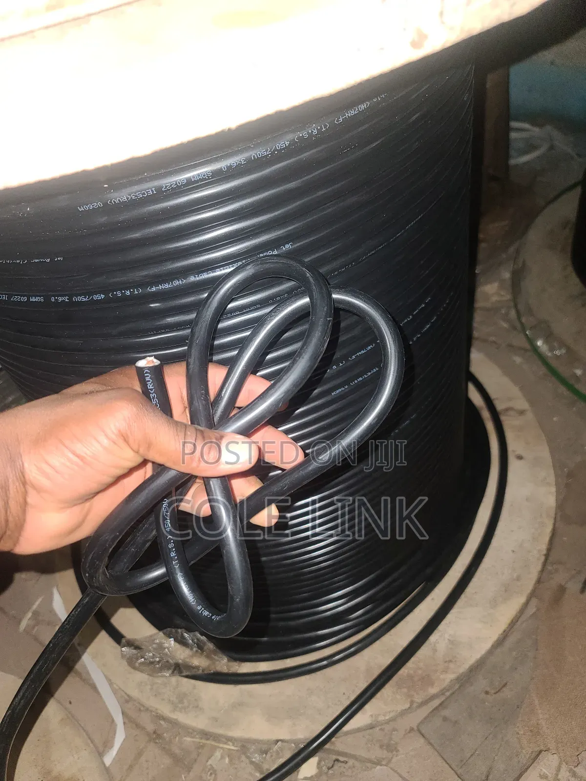6mm 3core Flexible Wire D.C (T.R.S)
