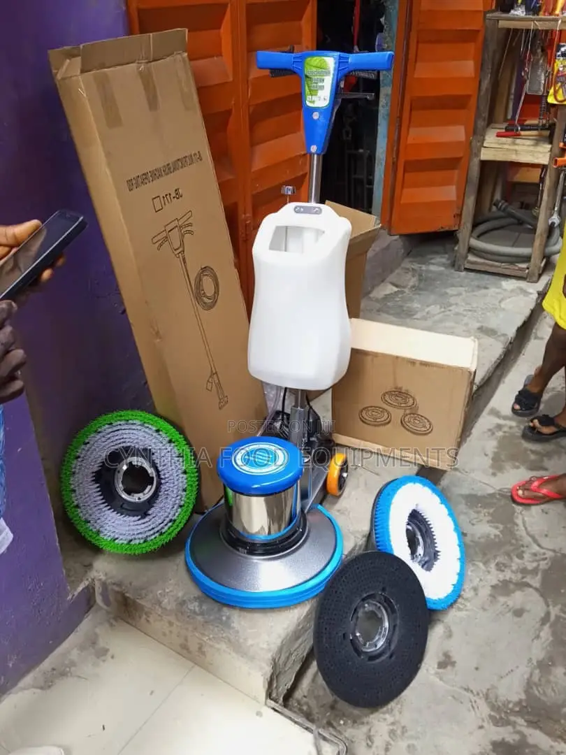 Industrial Floor Scrubber