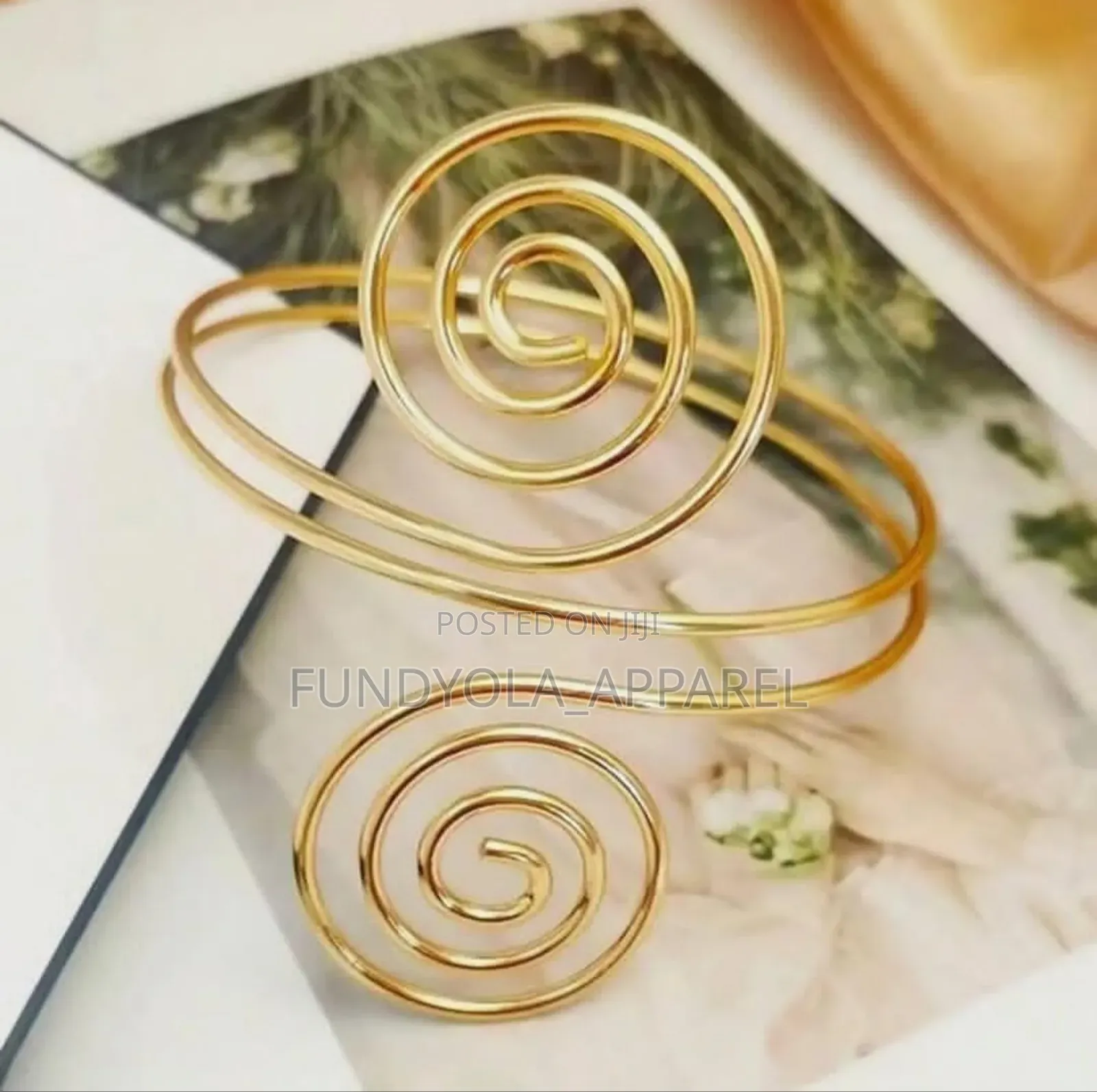Gold Arm Bangles