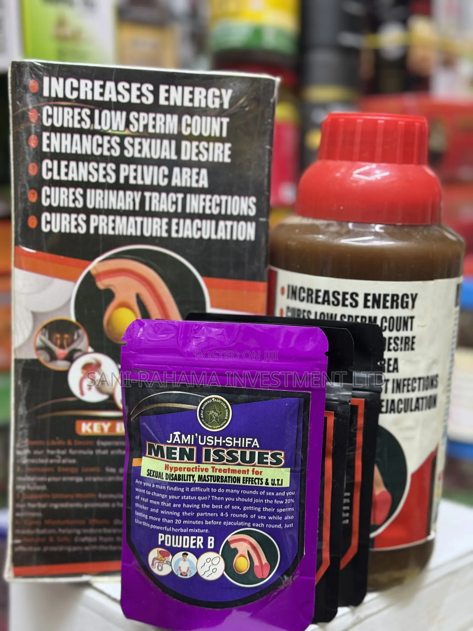 Jami’Ush Shifa ( Men Issues) Treat Masturbation Effects, Uti STDS