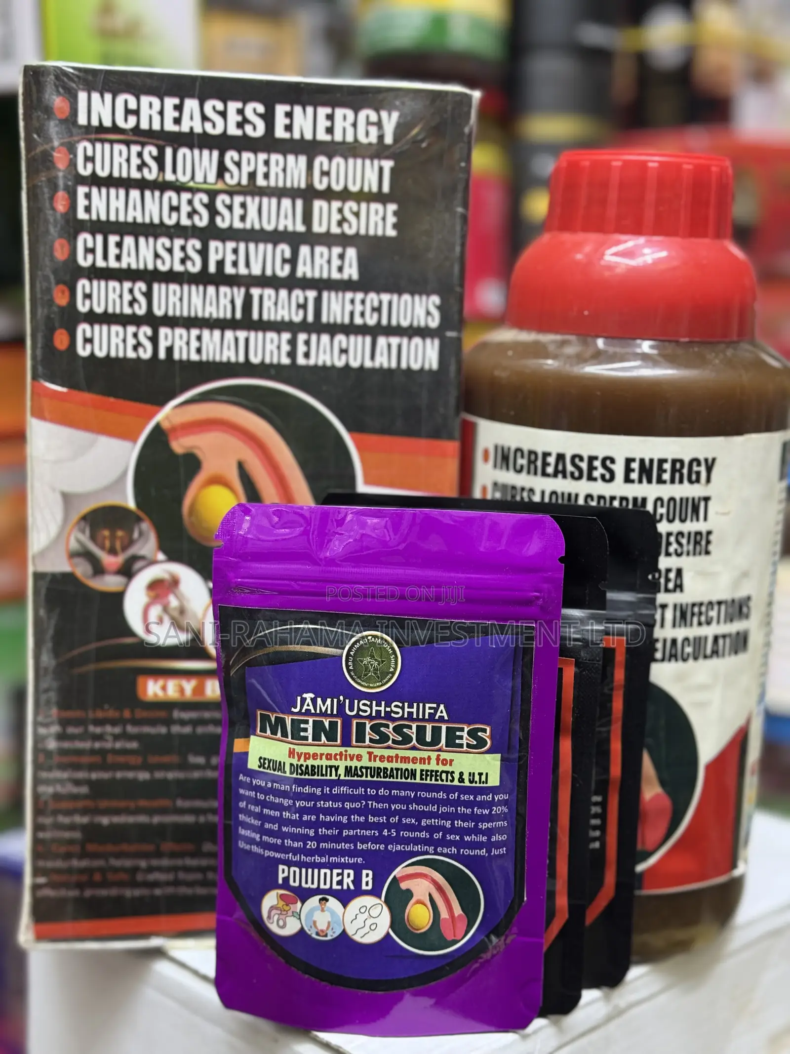 Jami’Ush Shifa ( Men Issues) Treat Masturbation Effects, Uti STDS