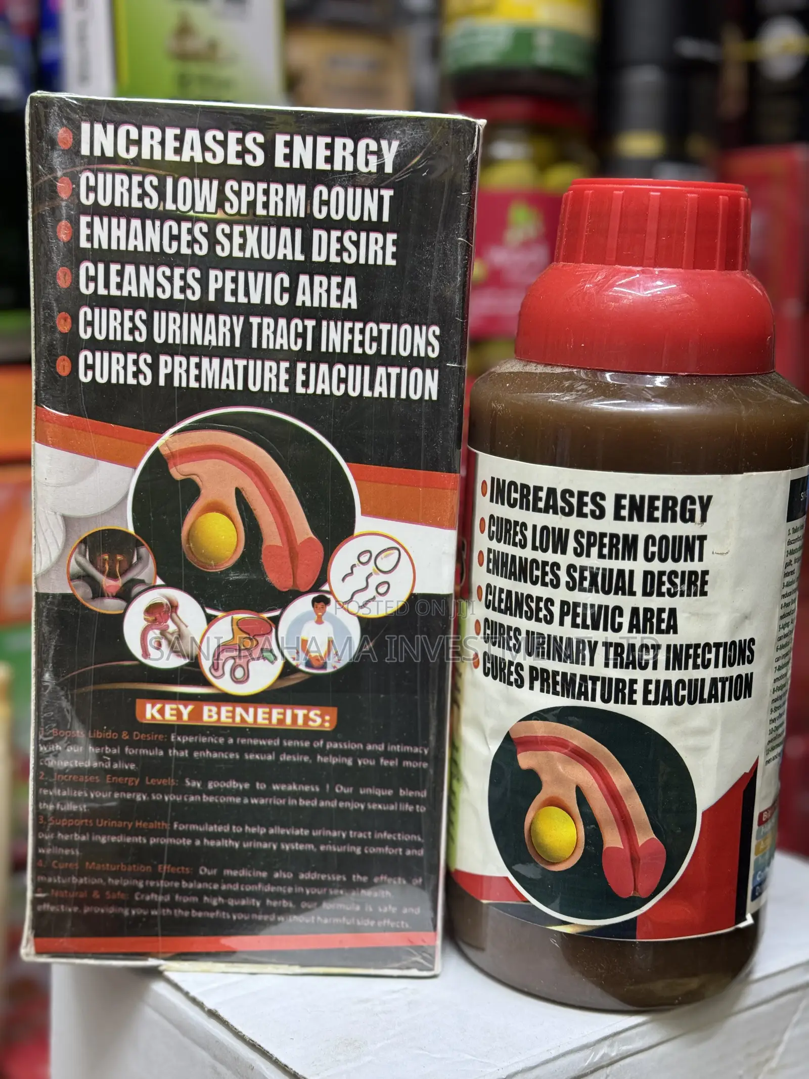 Jami’Ush Shifa ( Men Issues) Treat Masturbation Effects, Uti STDS