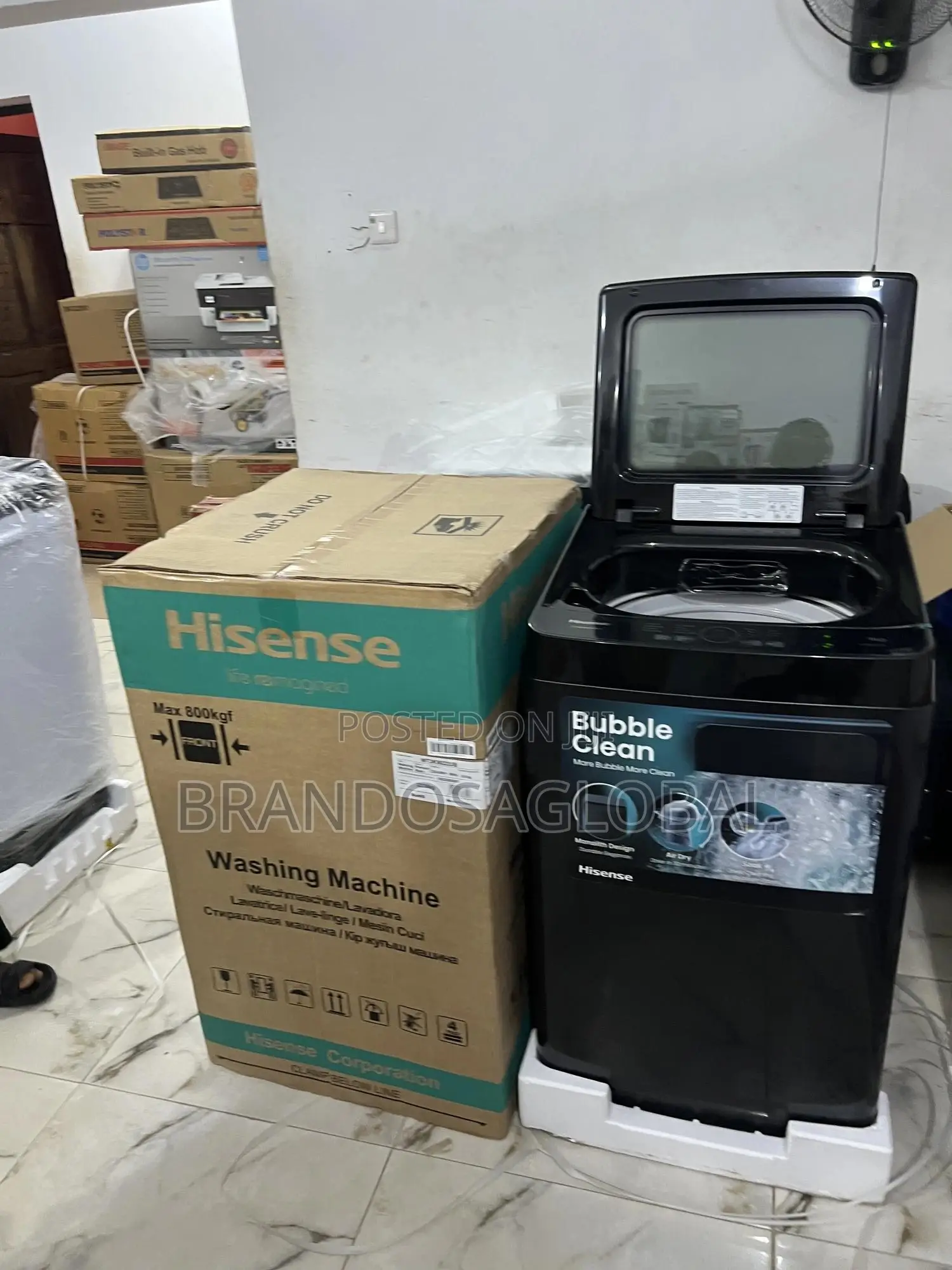 Hisense 9kg Washing Machine – Clean Wash Every Time