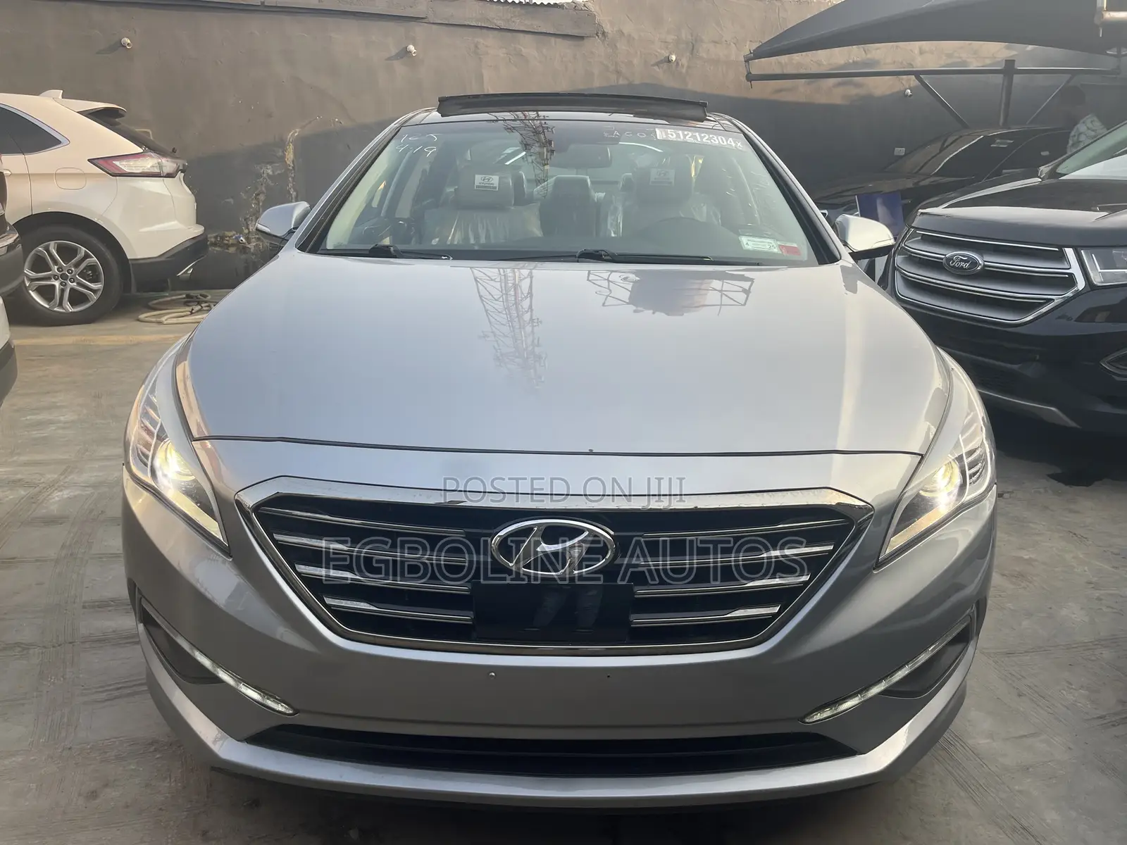 Hyundai Sonata Limited 2.0T Seban (2.0L 4cyl 6A) 2016 Gray