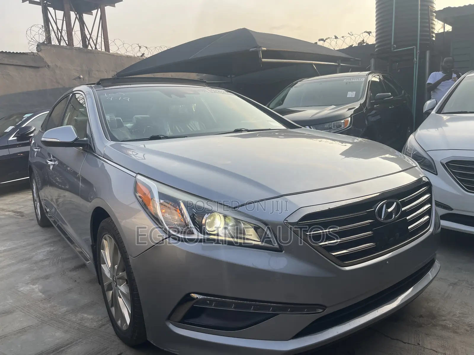 Hyundai Sonata Limited 2.0T Seban (2.0L 4cyl 6A) 2016 Gray