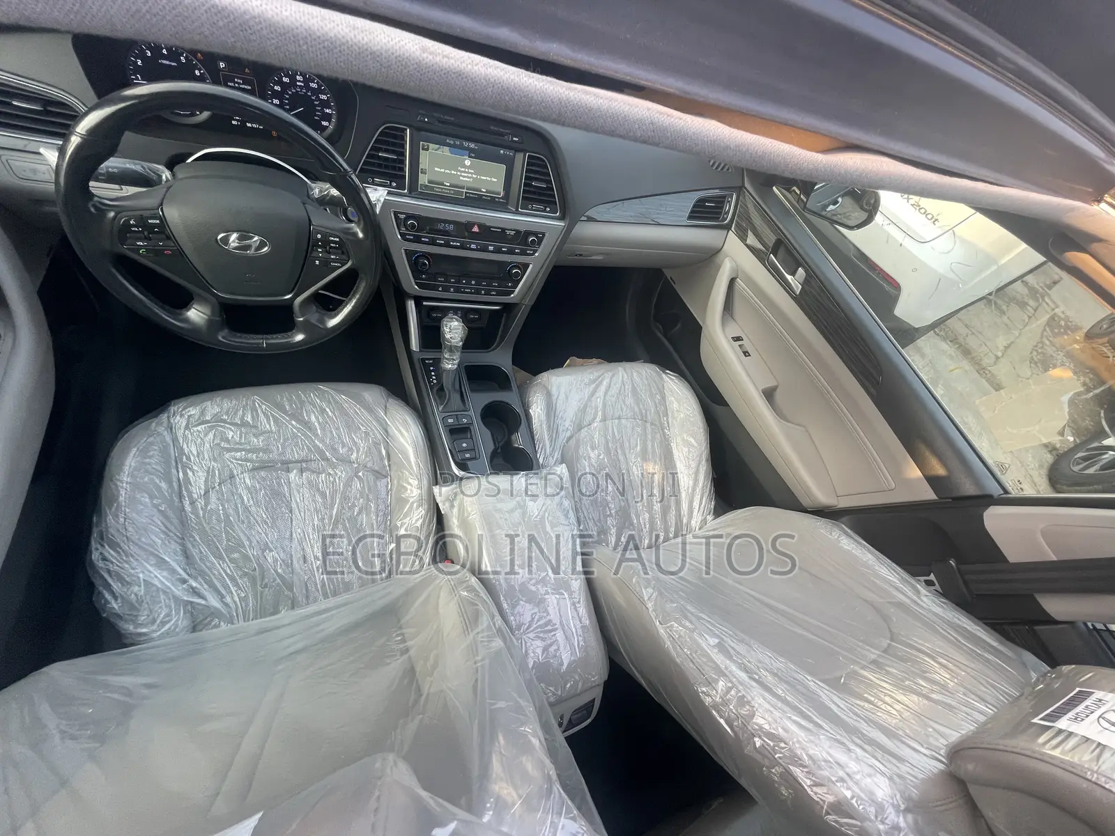 Hyundai Sonata Limited 2.0T Seban (2.0L 4cyl 6A) 2016 Gray