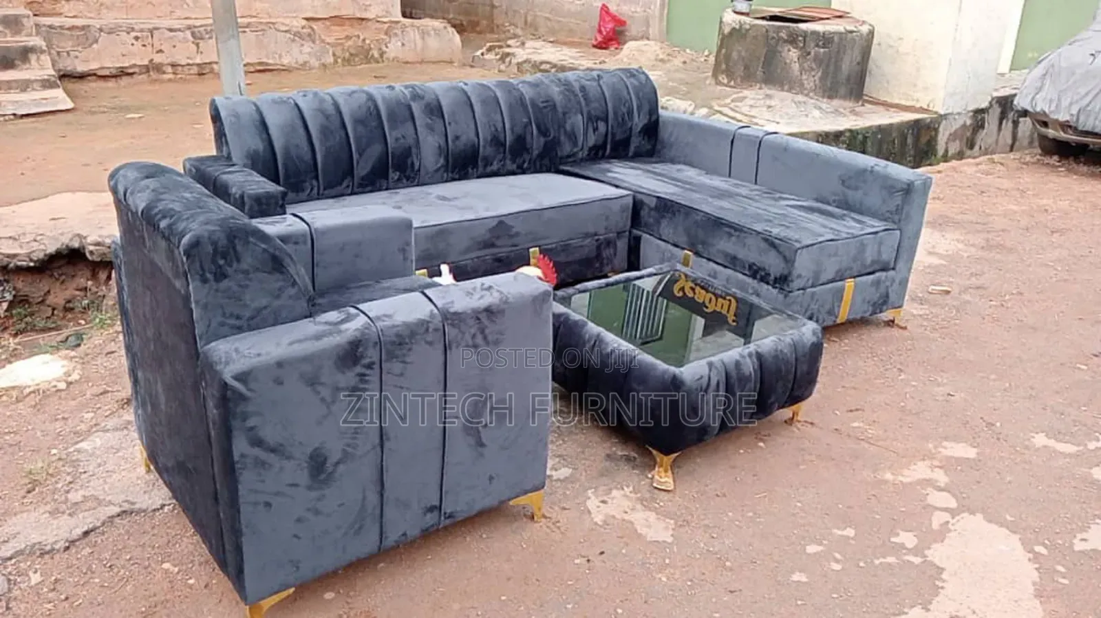 Classic L Shape Sofas and a Single Seater