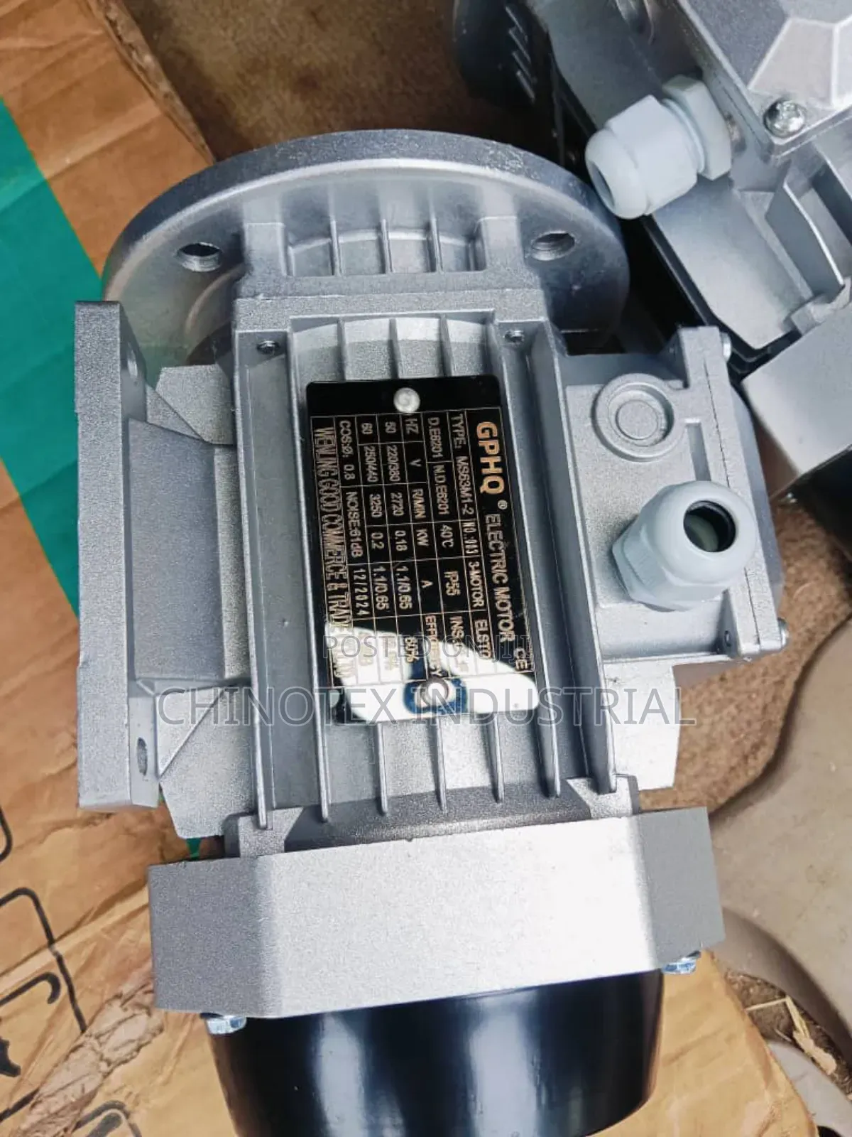 Electric Motor 0.18kw/0.25hp 2720rpm 380v