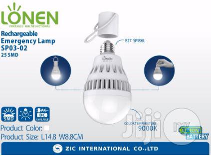Ac/Dc 12W LED Rechargeable Bulb