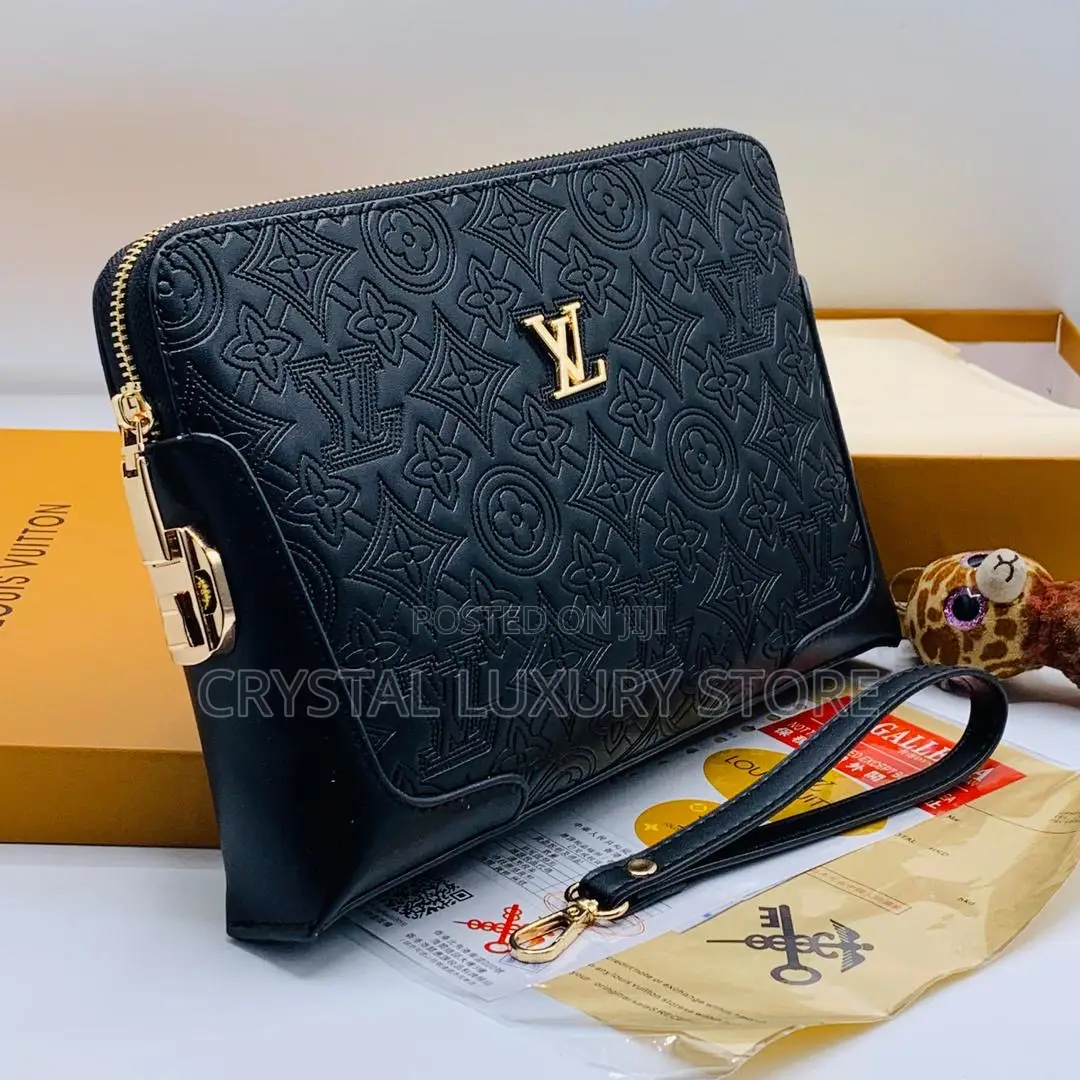 Versace Quality Luxury Men Genuine Leather Purse