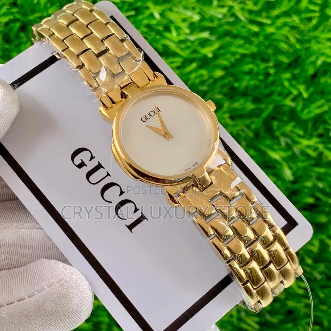 Gucci Quality Luxury Ladies Chain Strap Wristwatch