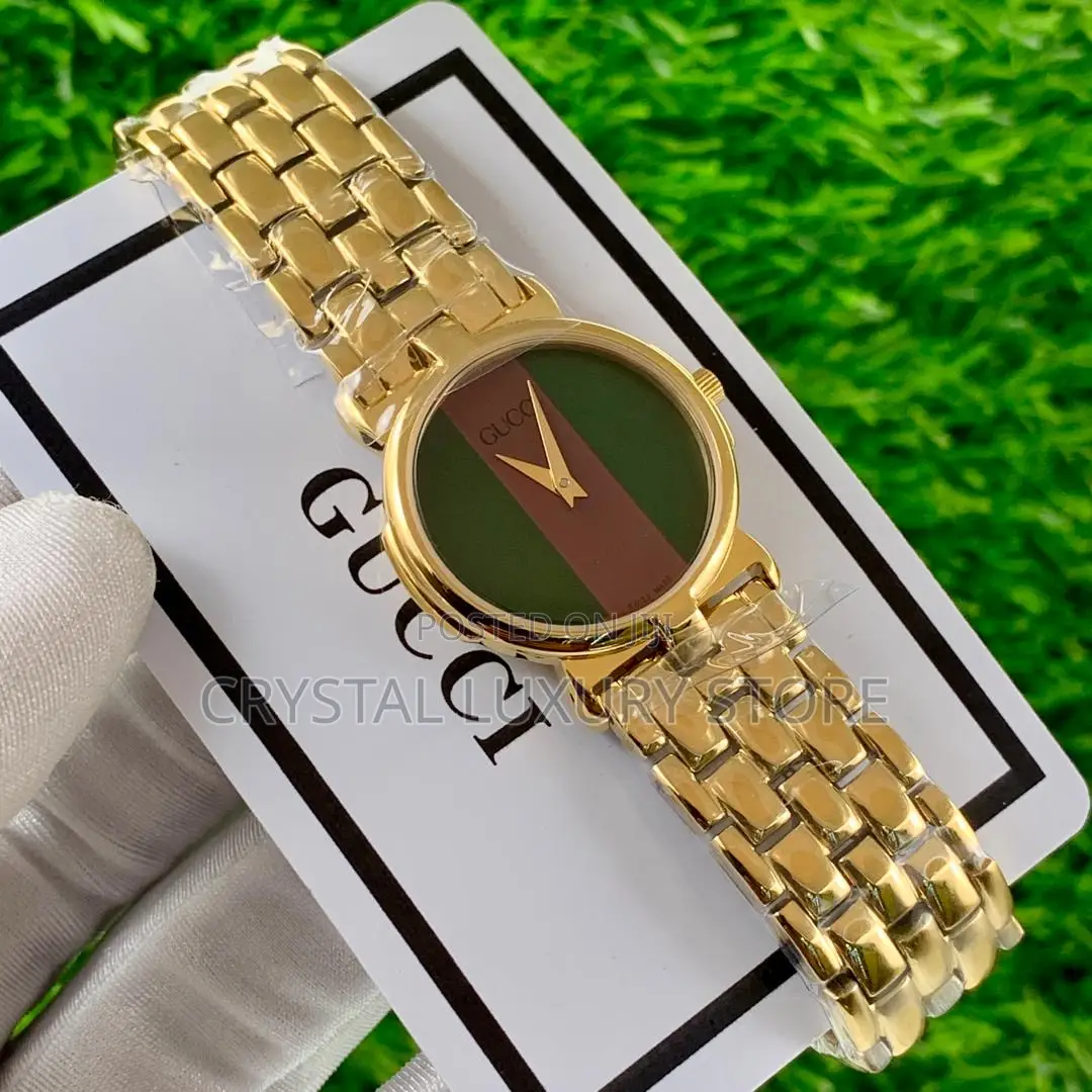 Gucci Quality Luxury Ladies Chain Strap Wristwatch