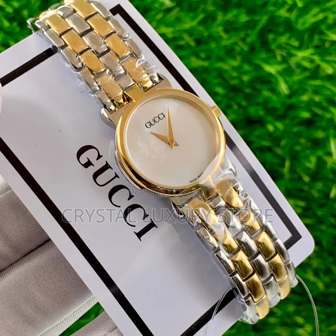 Gucci Quality Luxury Ladies Chain Strap Wristwatch