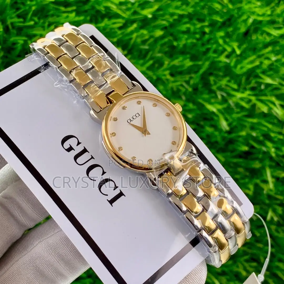 Gucci Quality Luxury Ladies Chain Strap Wristwatch