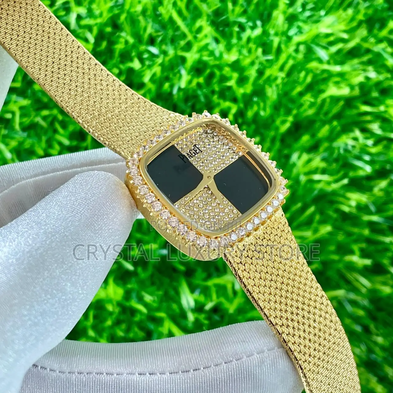 Piaget Quality Luxury Ladies Chain Strap Water Resistance Wristwatch