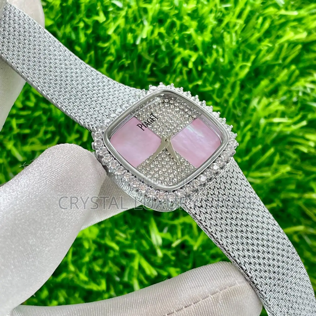 Piaget Quality Luxury Ladies Chain Strap Water Resistance Wristwatch