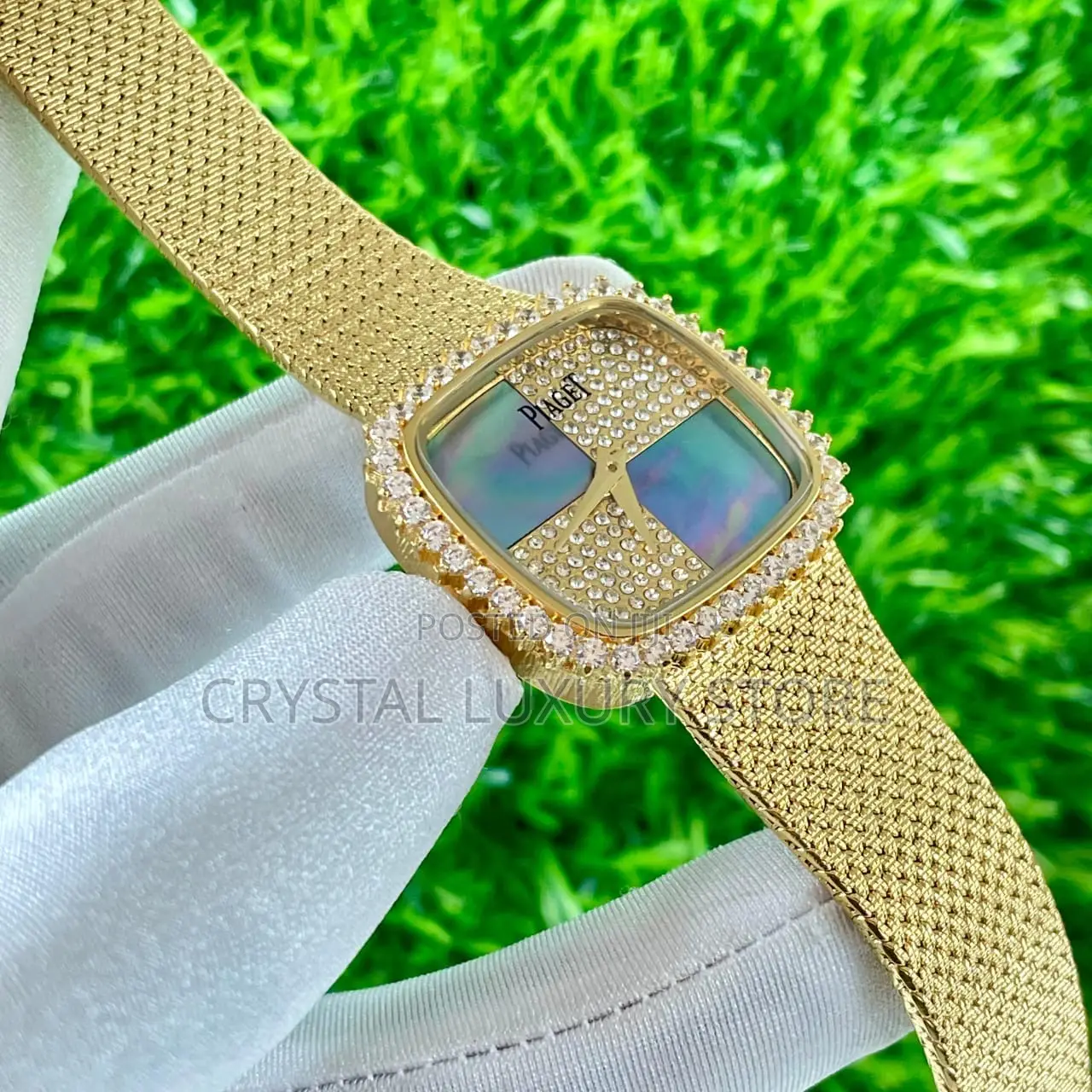 Piaget Quality Luxury Ladies Chain Strap Water Resistance Wristwatch