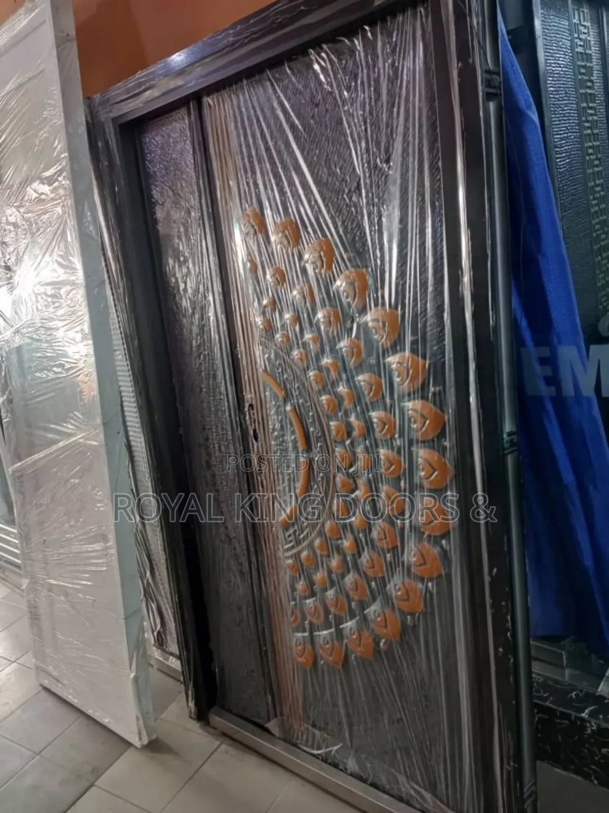 German Copper Cast Security Doors