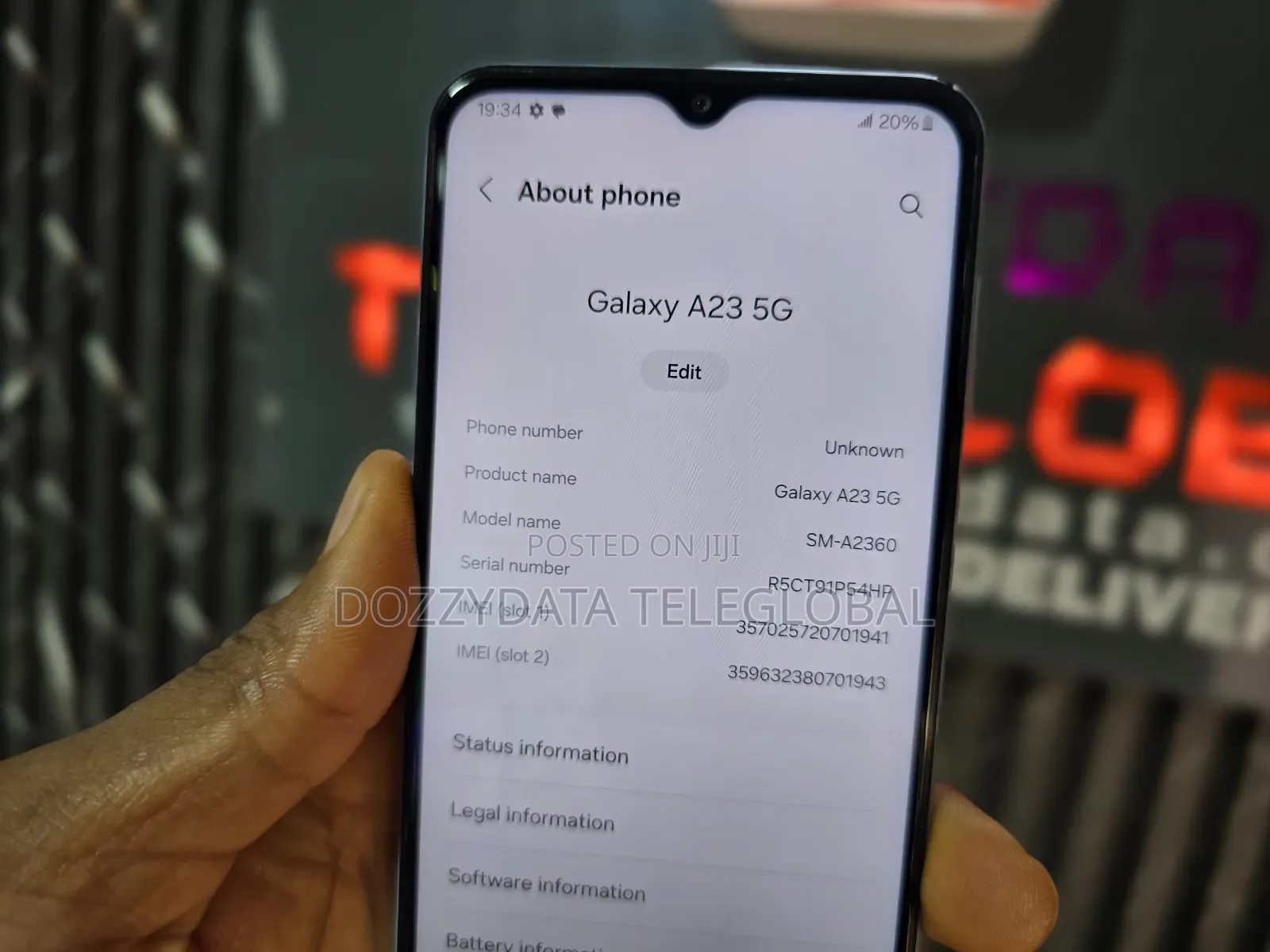 Samsung Galaxy A23 5G 128 GB Blue