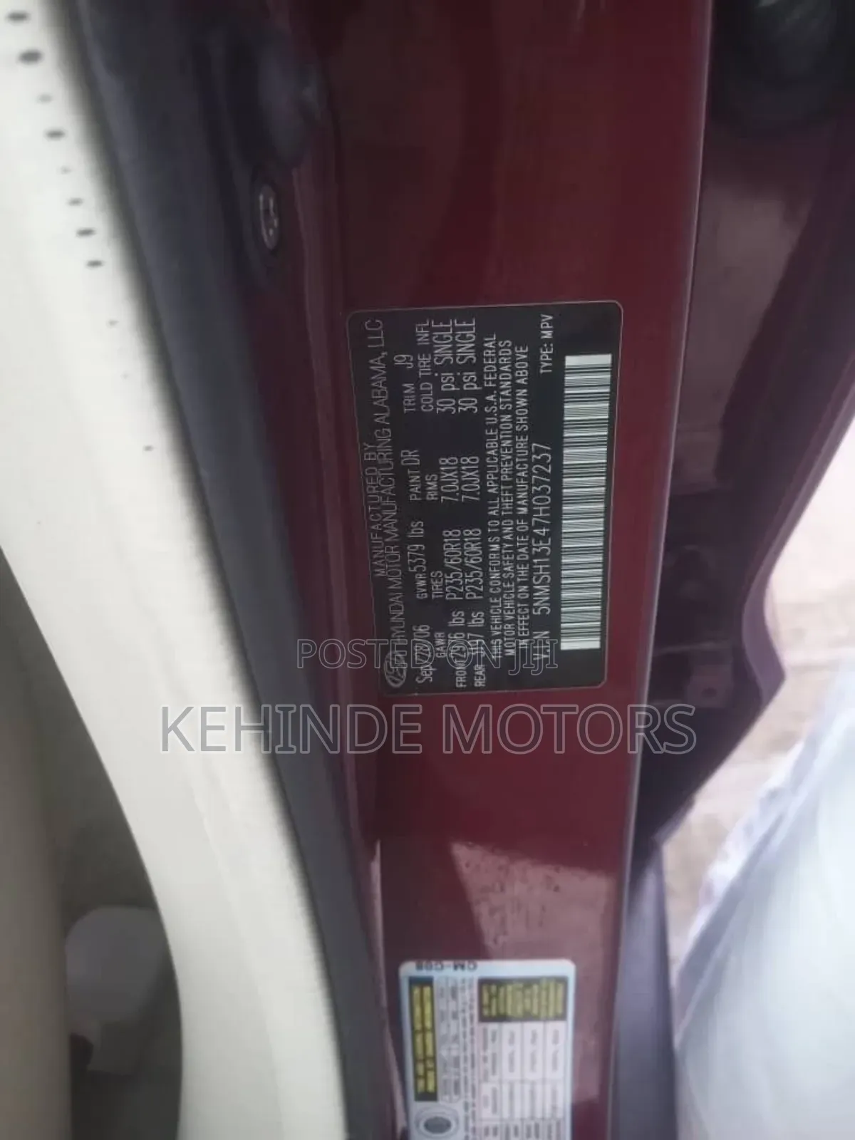 Hyundai Santa Fe 2.2 CRDi 4WD Automatic 2008 Burgundy