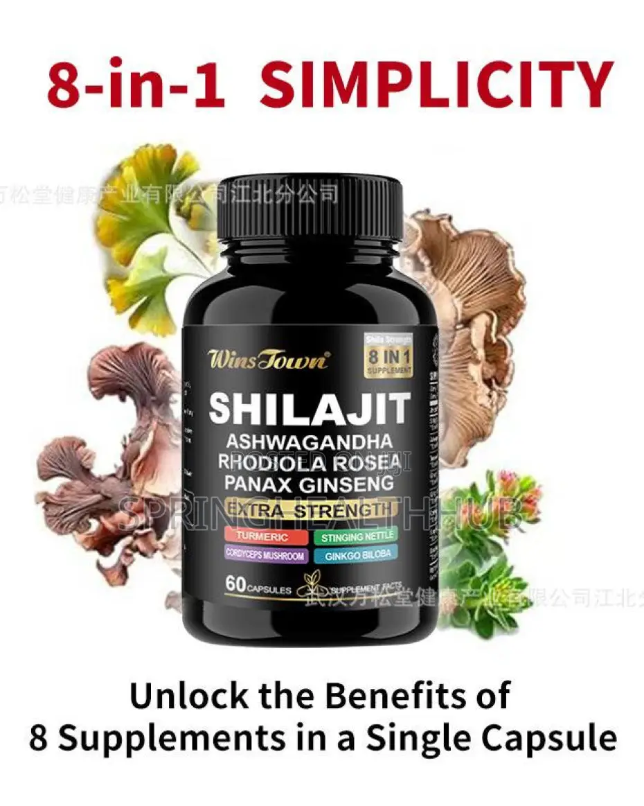 Wins Jown Ultimate 8-in-1 Shilajit Supplement