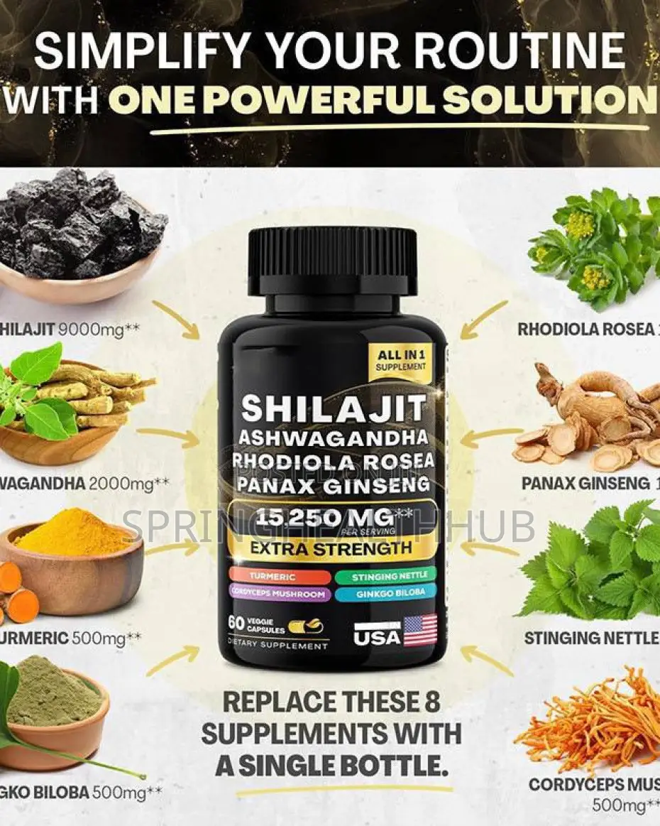 Wins Jown Ultimate 8-in-1 Shilajit Supplement