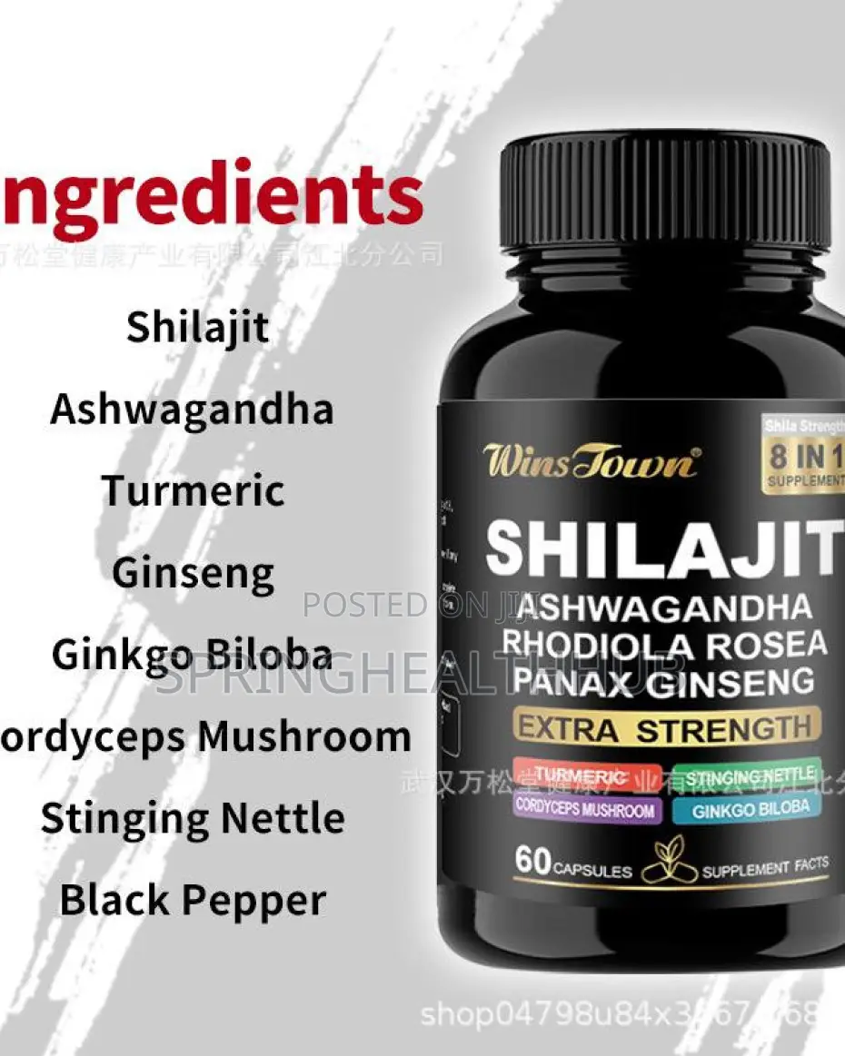 Wins Jown Ultimate 8-in-1 Shilajit Supplement