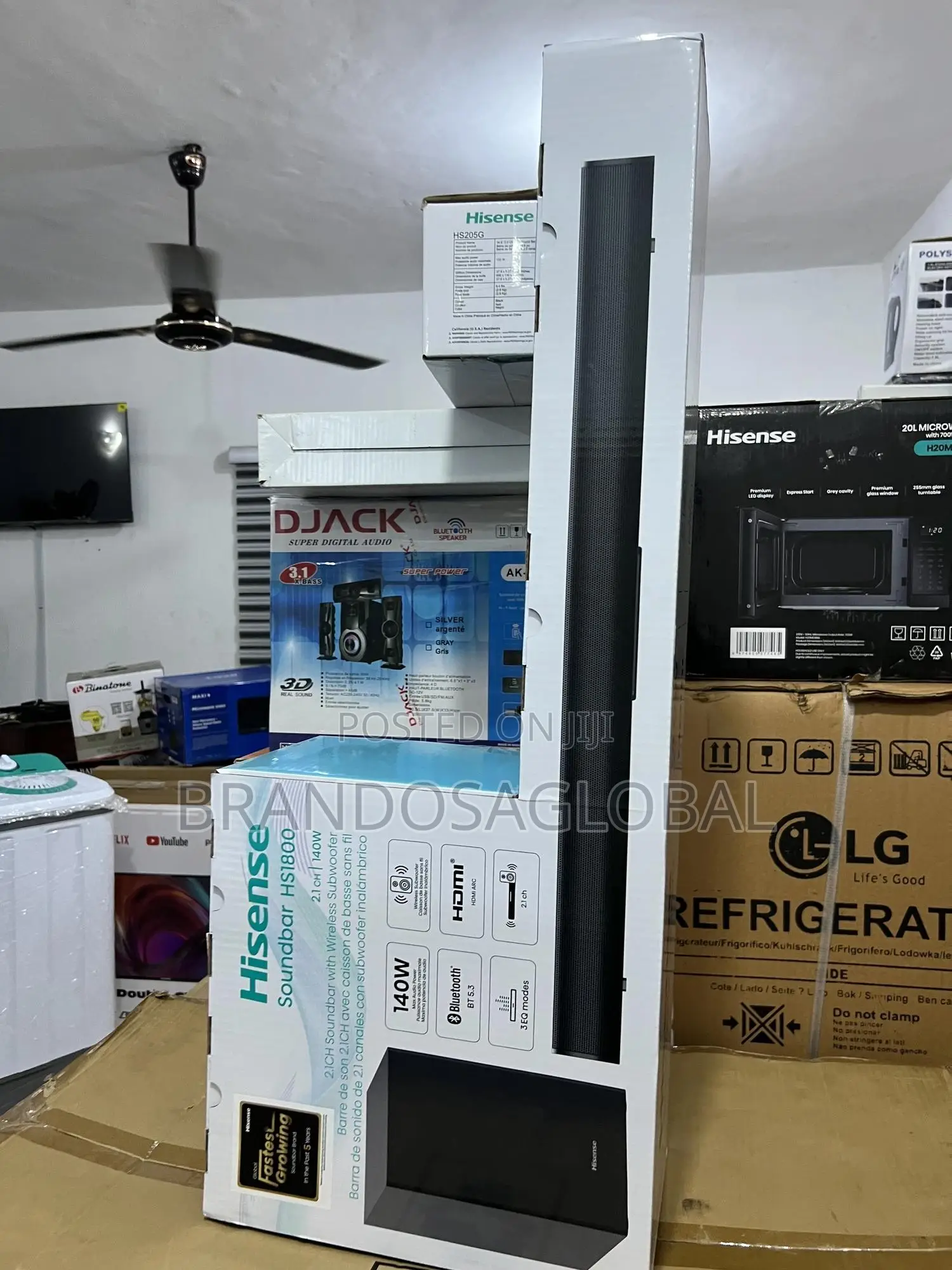 Hisense Hs1800 140w Soundbar – Brand New