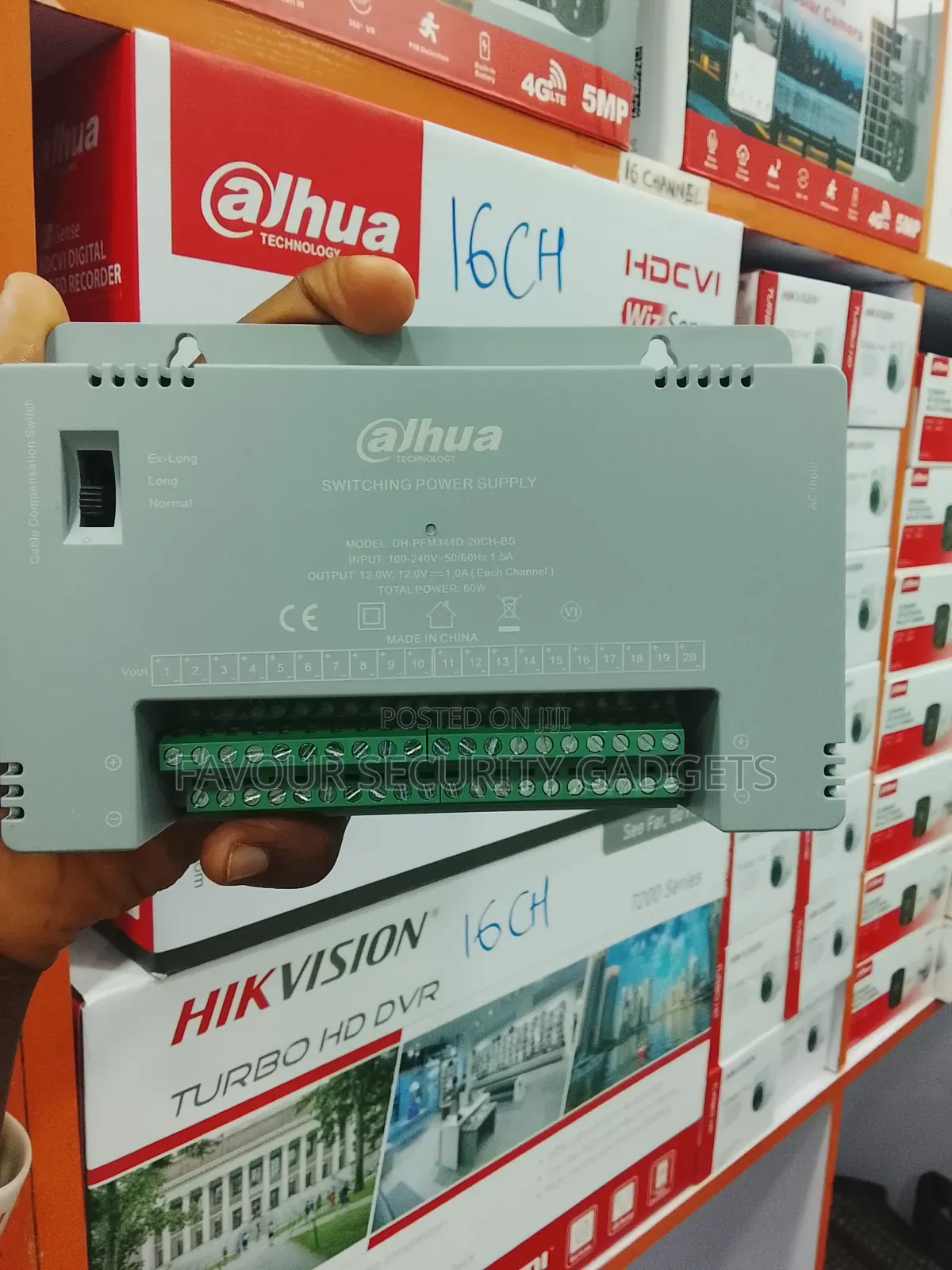 Dahua 20 Channel Power Supply