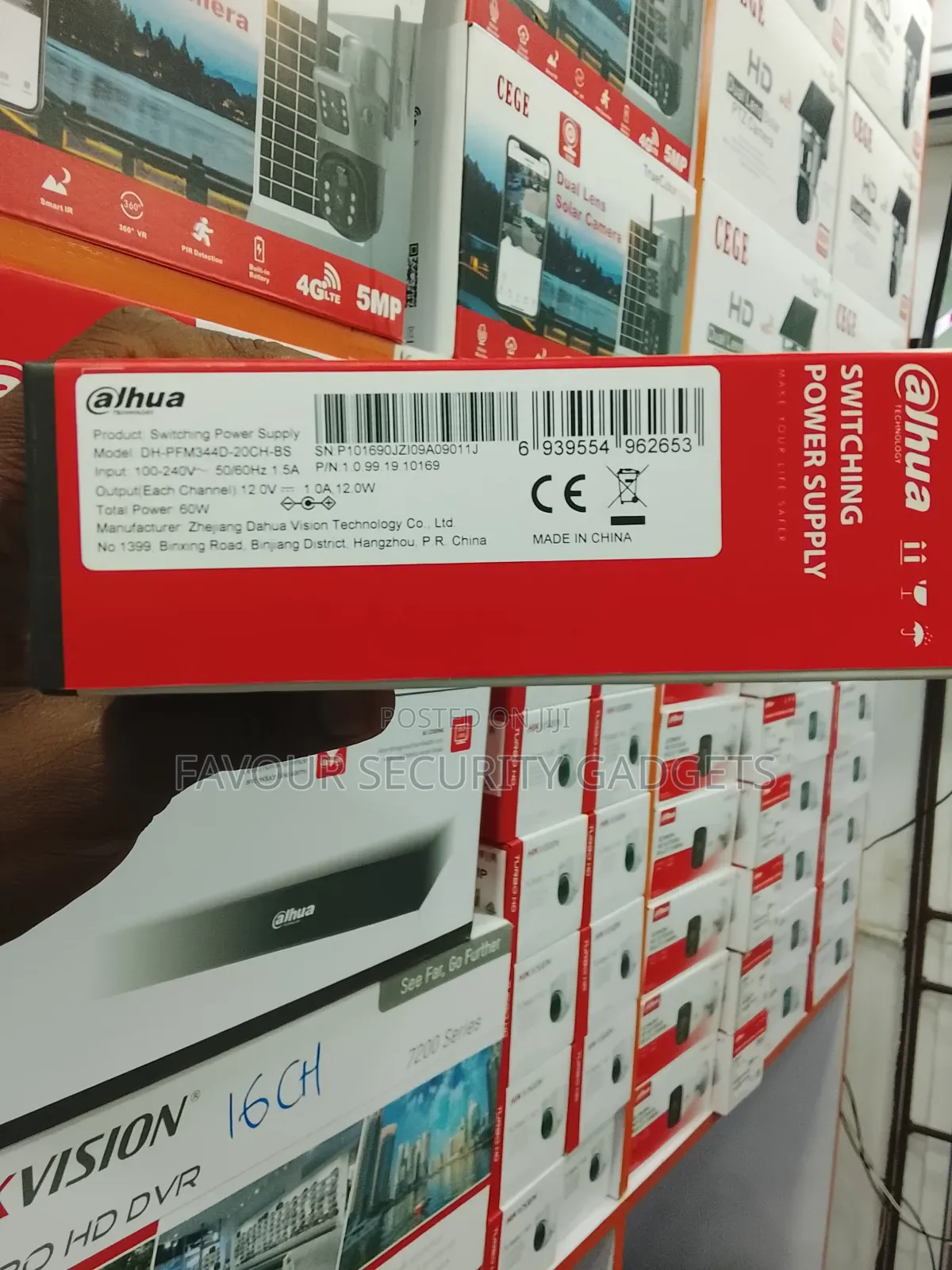 Dahua 20 Channel Power Supply