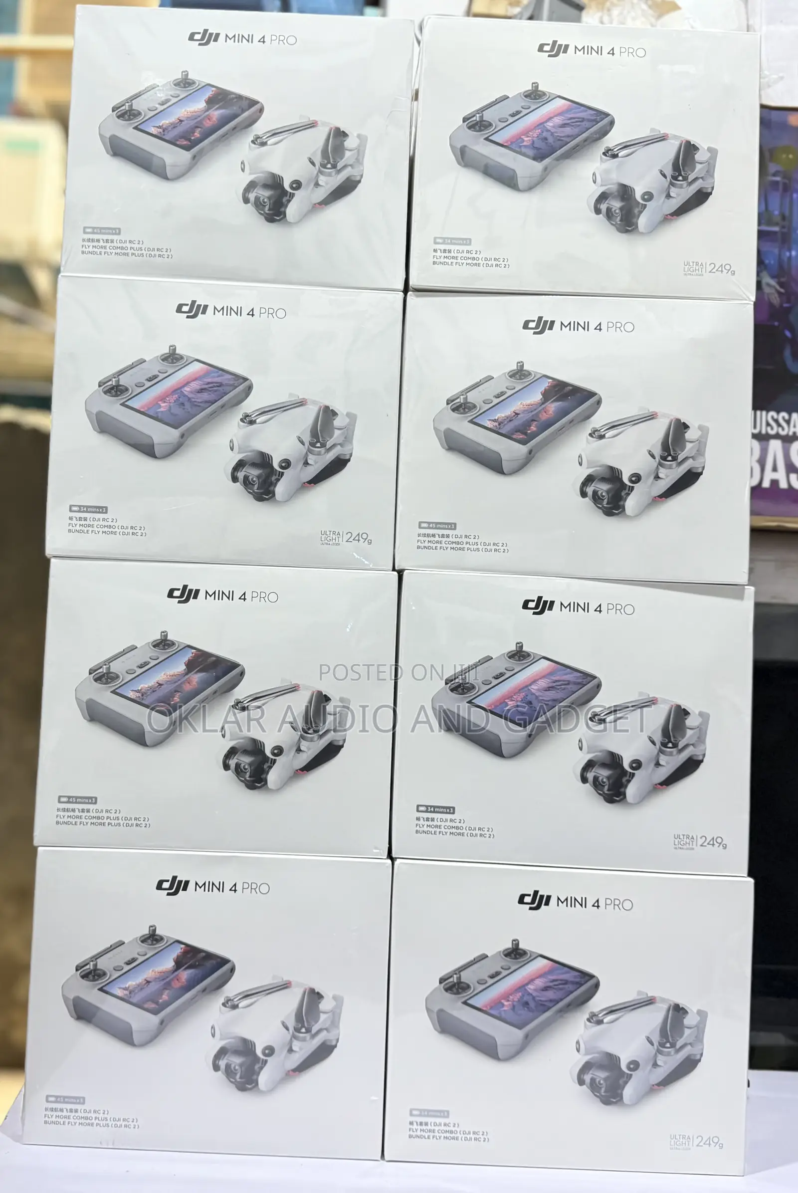 Dji Mini 4 Pro Flymore Combo Plus With Rc2 Screen