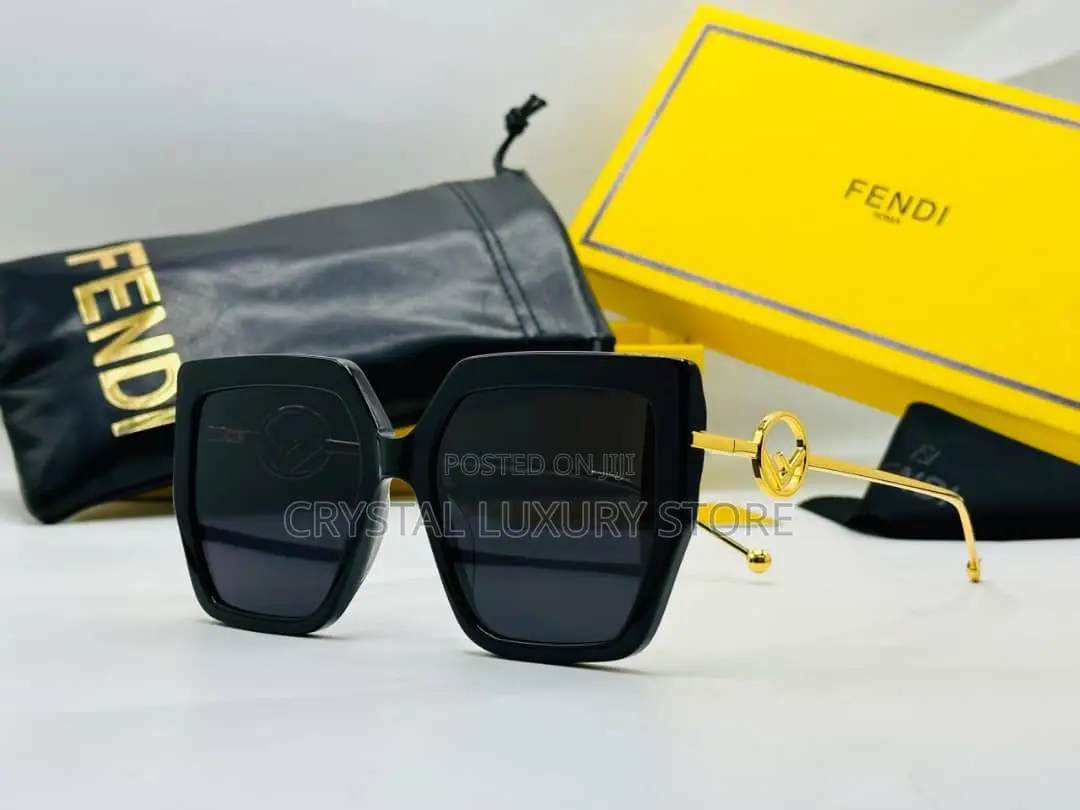 Fendi Quality Luxury Unisex Sunglasses