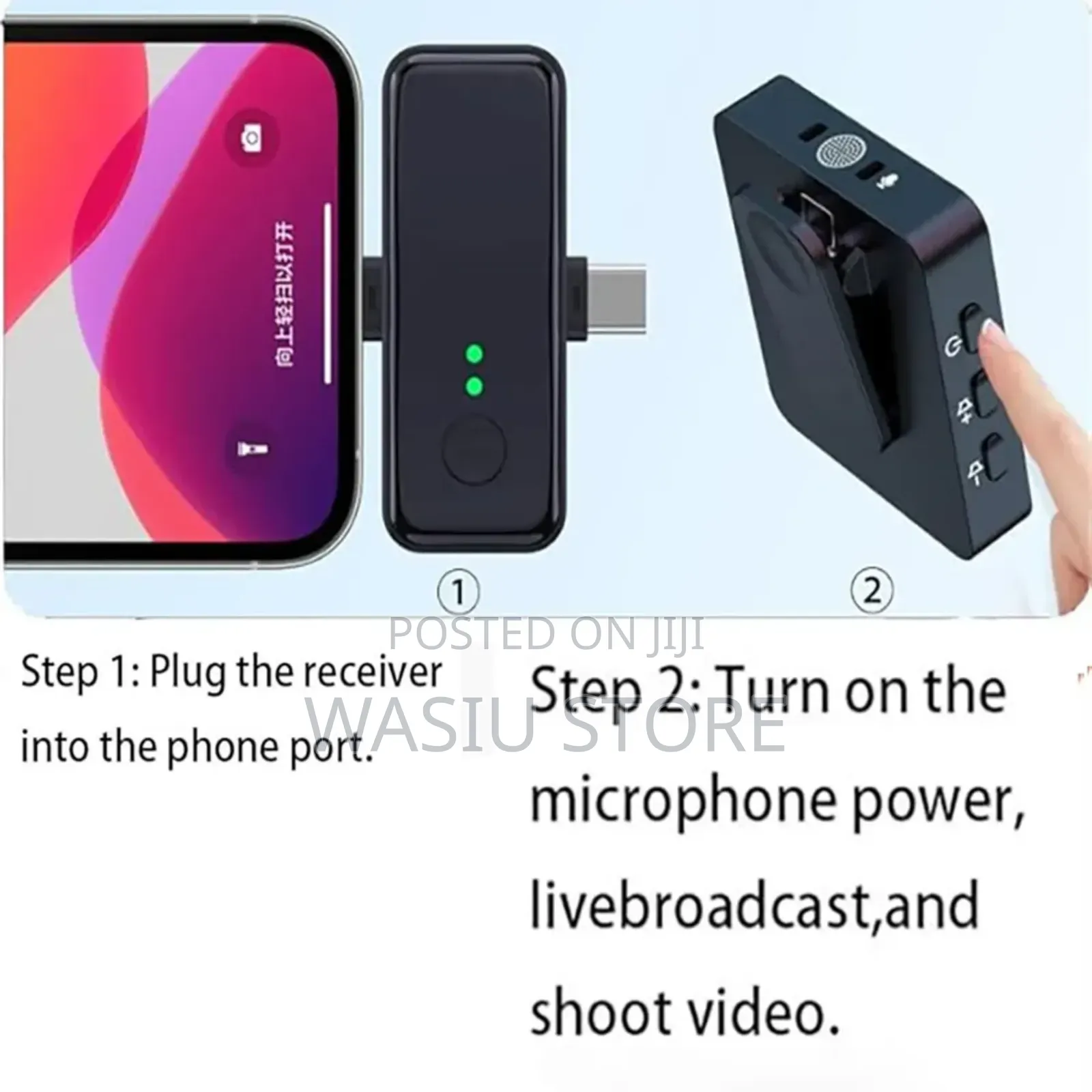 F11-2 Wireless Lavalier Microphone