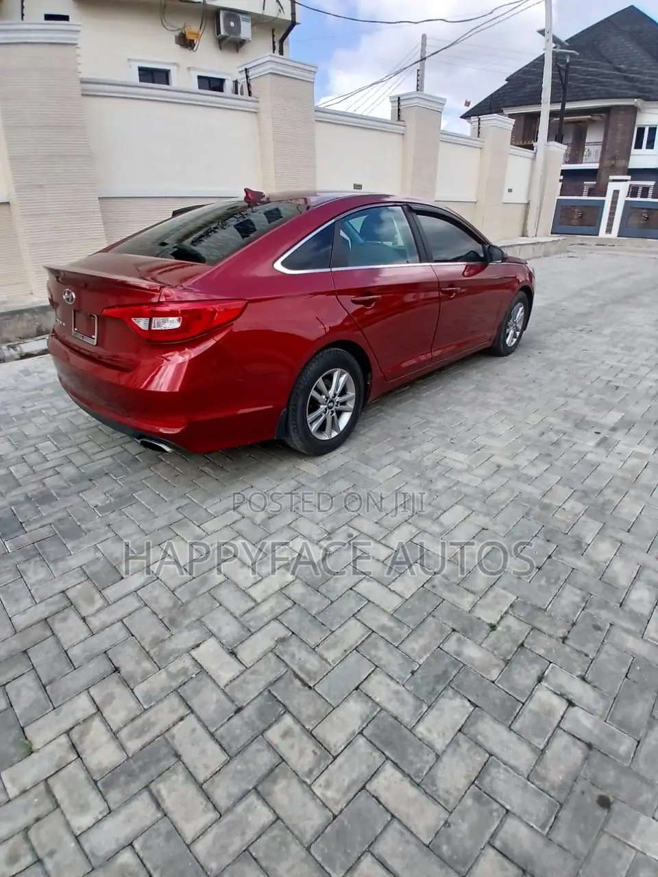 Hyundai Sonata 2014 Red