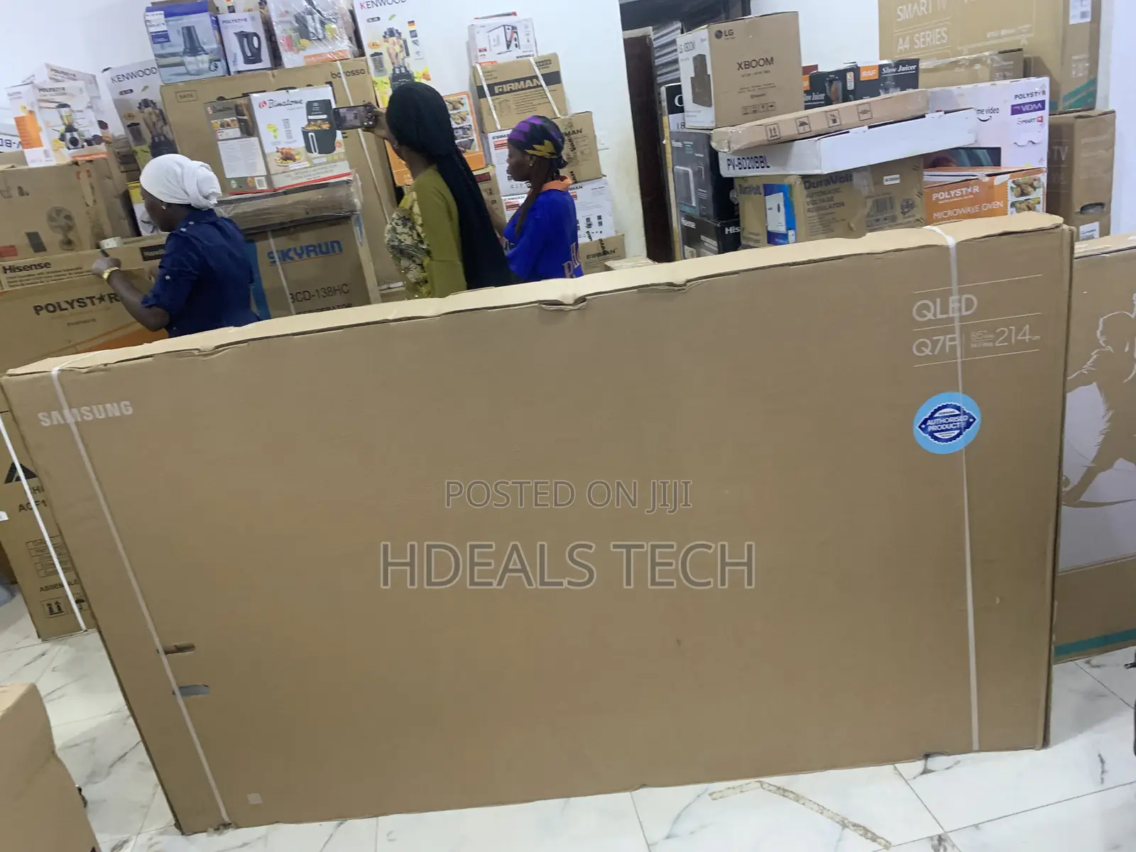 Samsung 85-Inch Qled Smart Tv – Brilliant Colors Deep Blacks