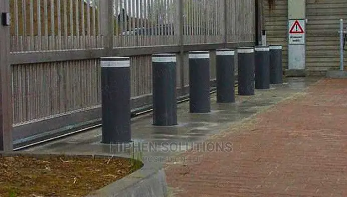 Hydraulic Bollards Stainless Steel Retractable Parking Posts