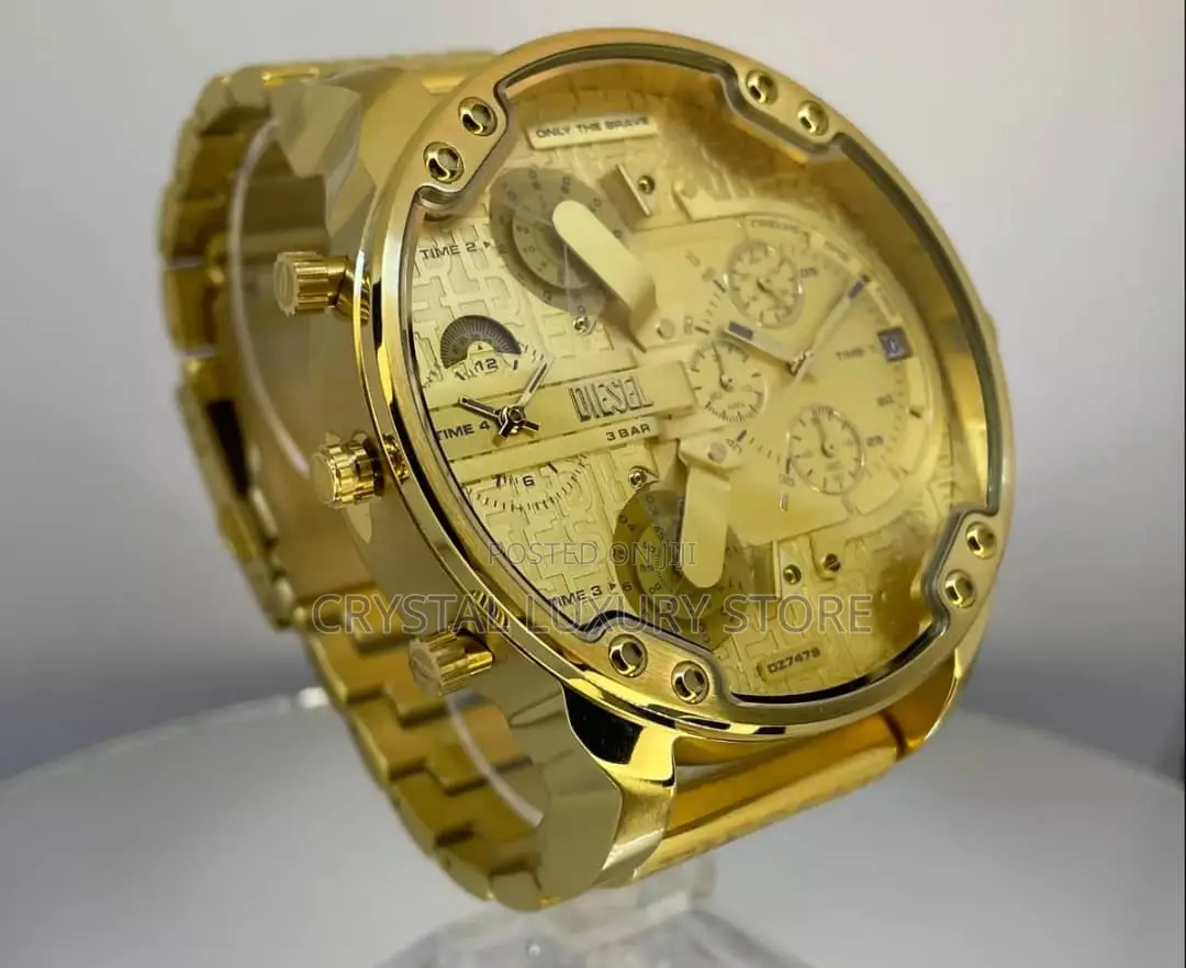 Diesel Quality Luxury Men Chain Strap Wristwatch