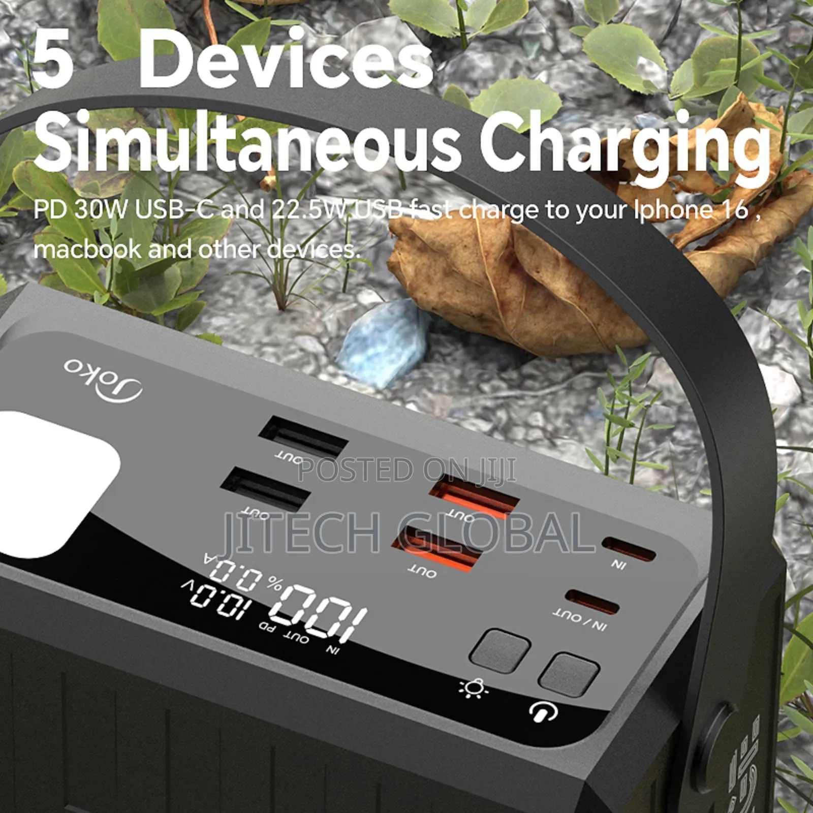 Joko 120000mah Puper Fast Charge USB 22.5w Pd 30w