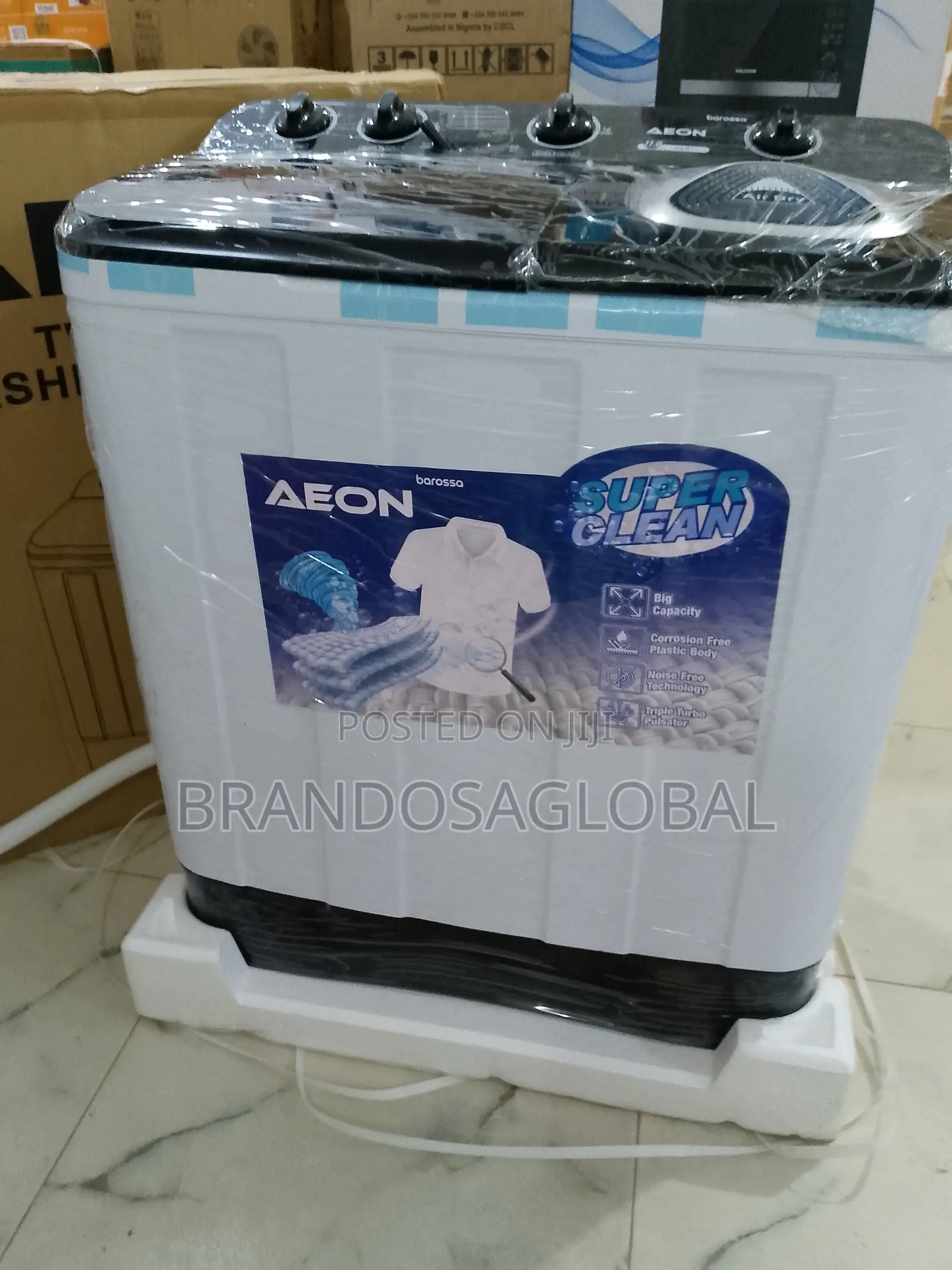 Aeon Twin Tub Washer – Efficient Wash Spin