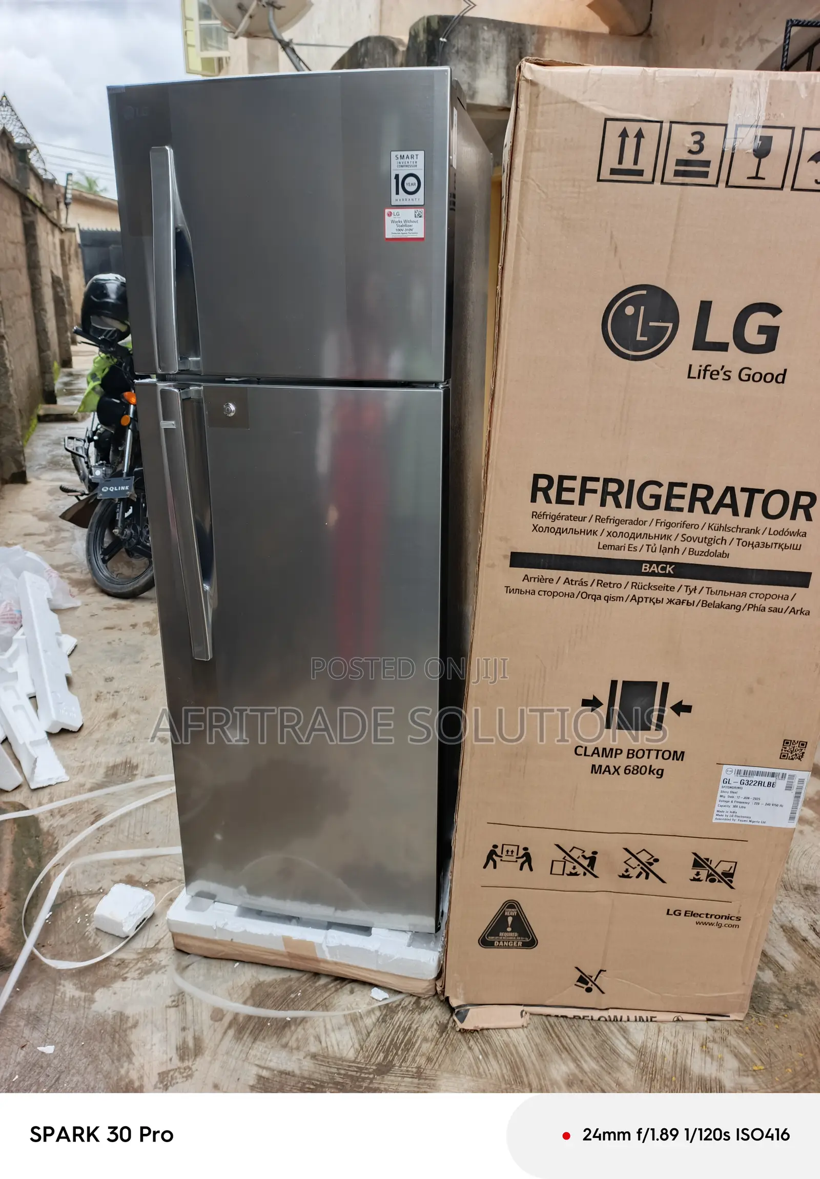 Lg 308l Refrigerator – Multi-Air Flow Smart Features