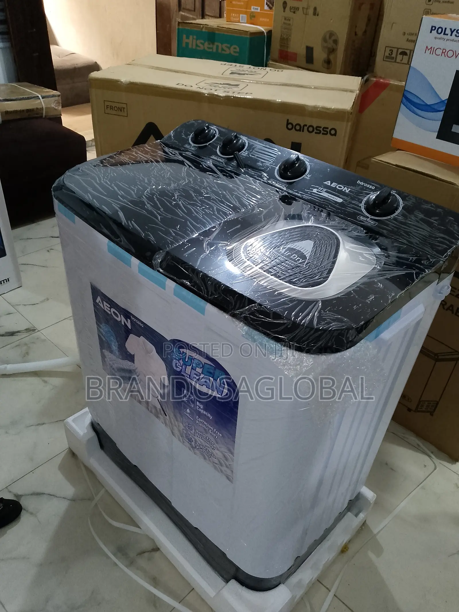Aeon Washer – 11kg Large Capacity Twin Tub