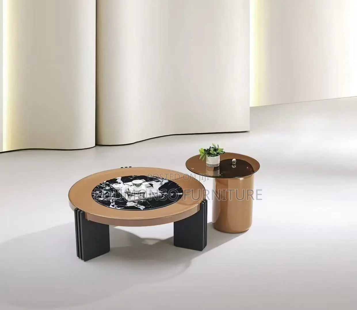 Luxury Round Coffee Table