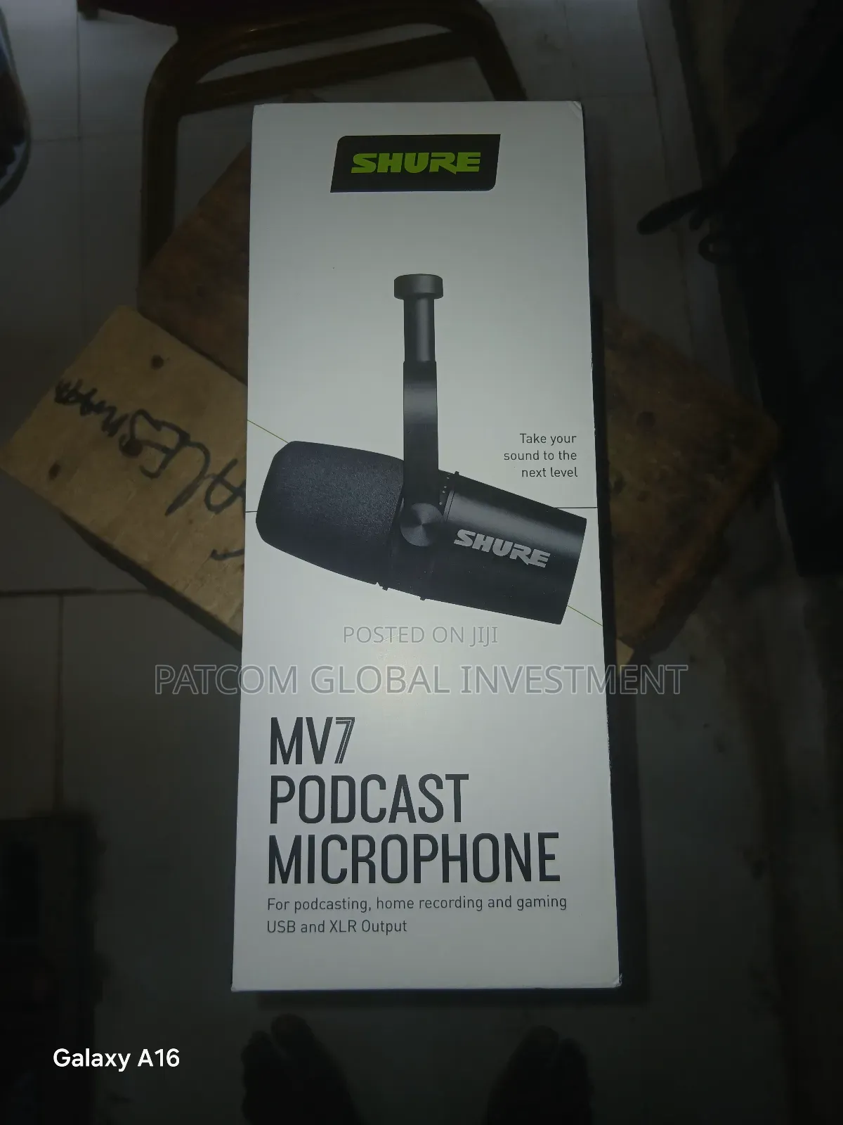 Original Shure Mv7 Studio Microphone