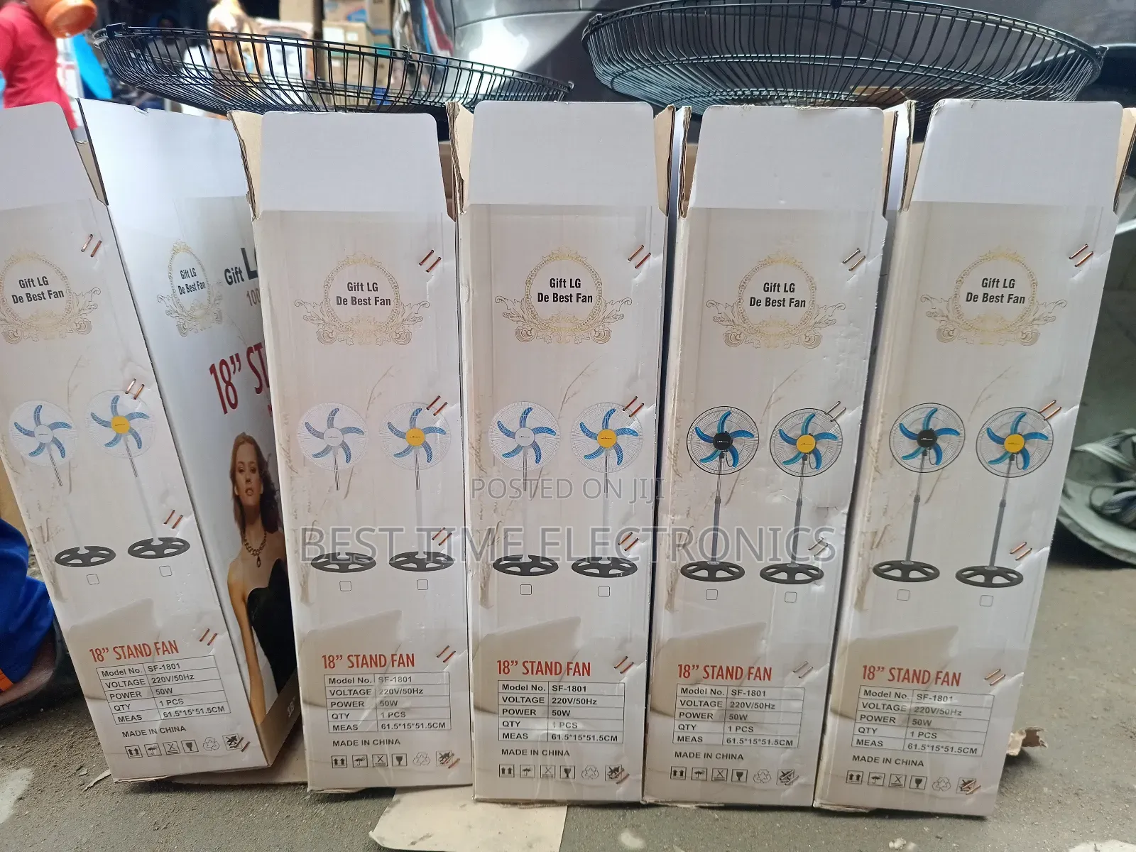 Lg 18" Inverter Friendly Stand Fan