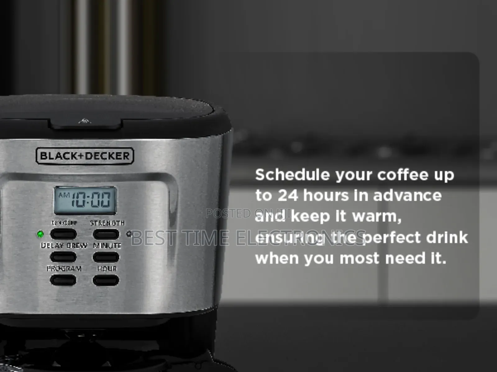 Original Black+Decker Programmable Drip Coffee Machine
