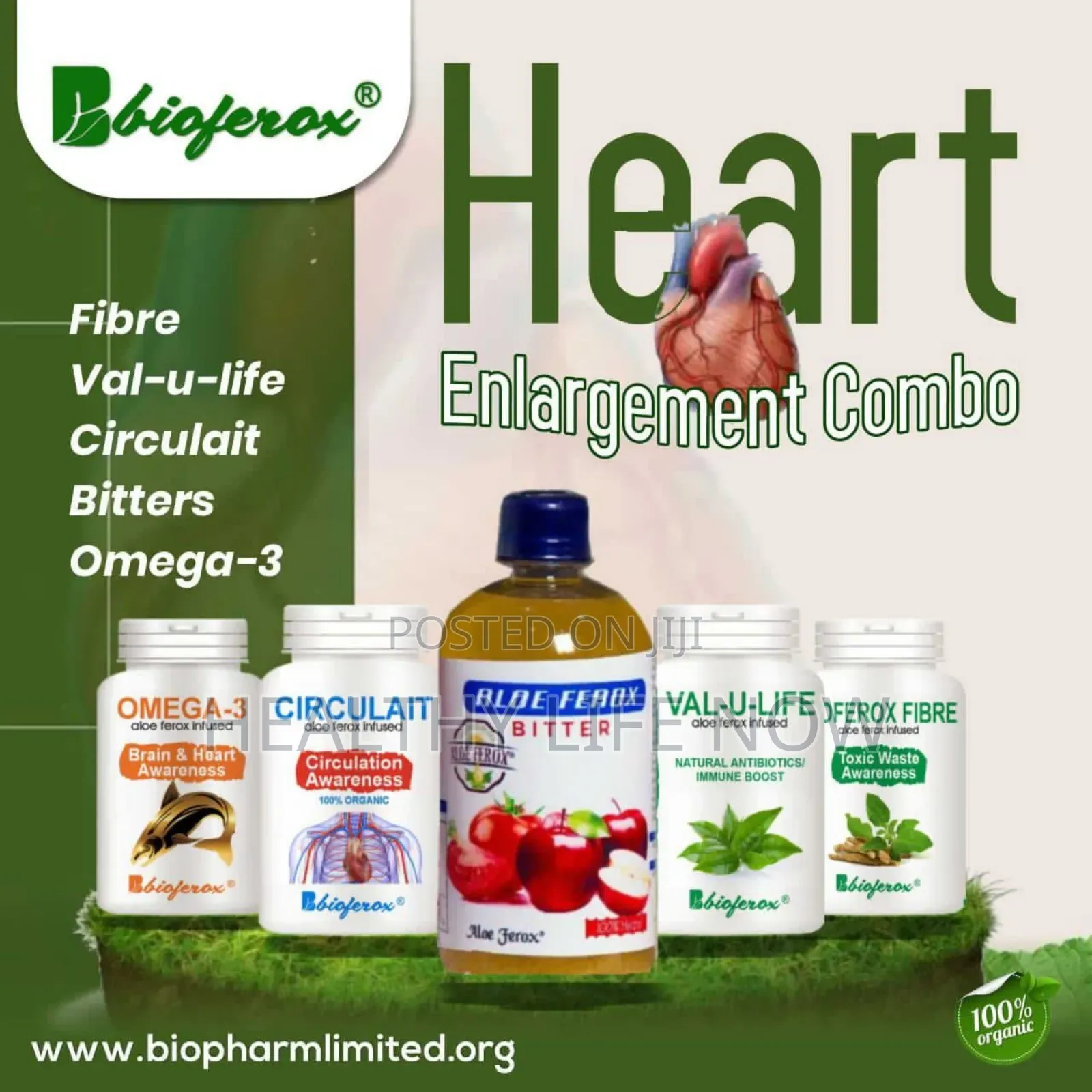Biopharm Heart Enlargement Treatment Combo