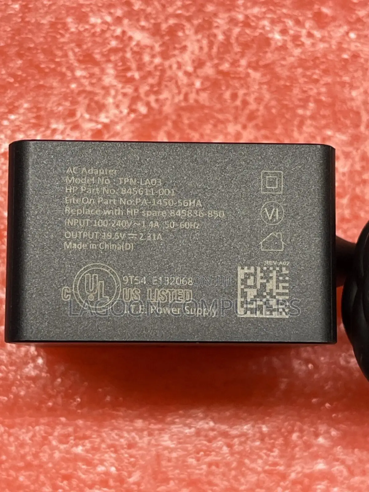 Hp 45w Travel Ac Power Supply 4me14aa#Aba